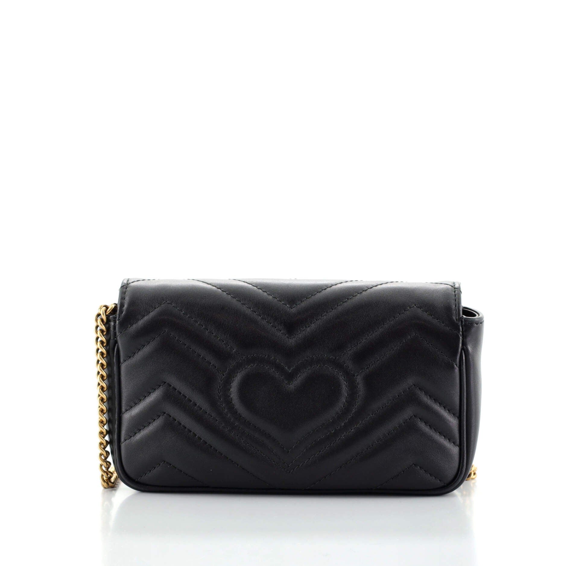 GG Marmont Flap Bag Matelasse Leather Super Mini