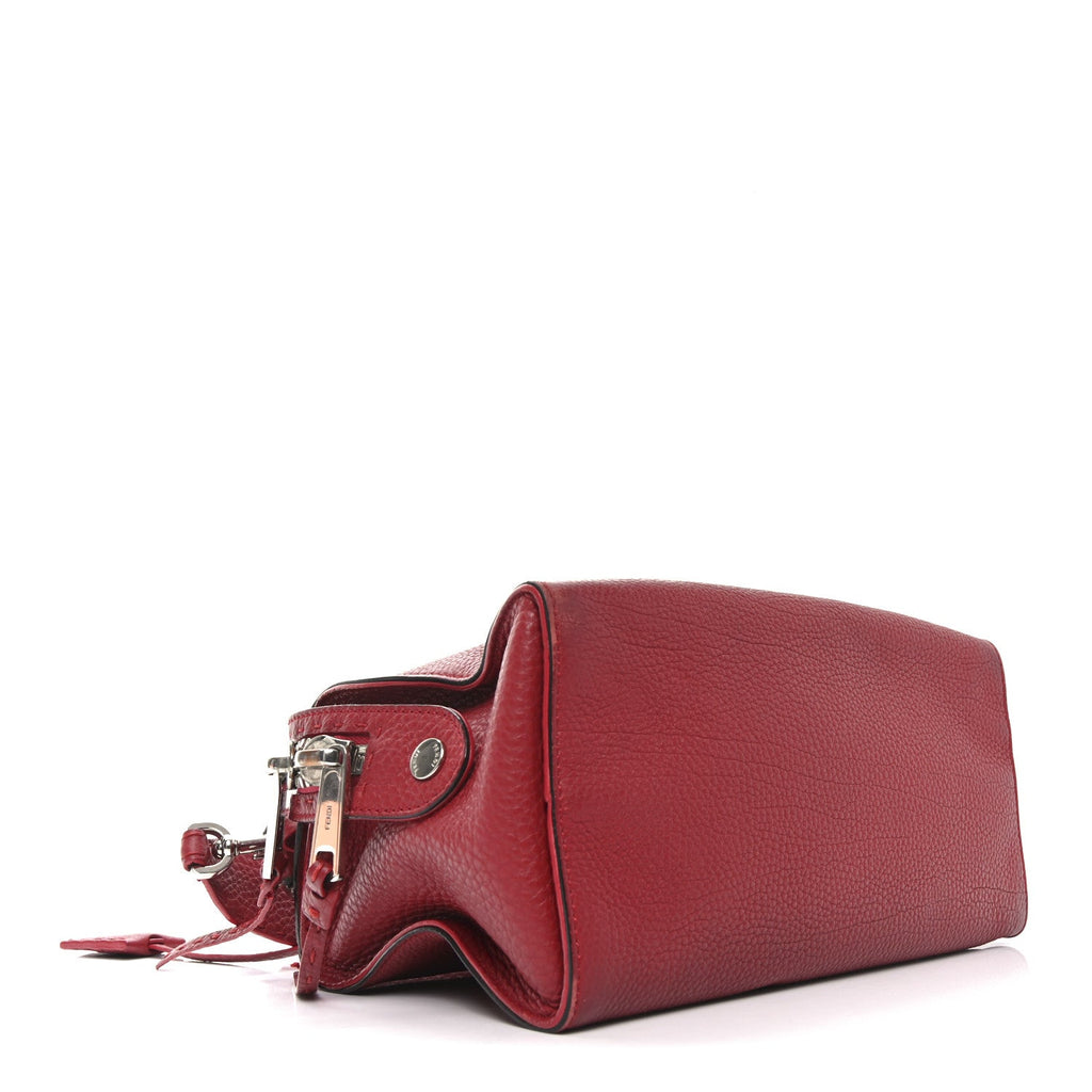 Cuoio Romano Selleria Lei Boston Tote Rosso