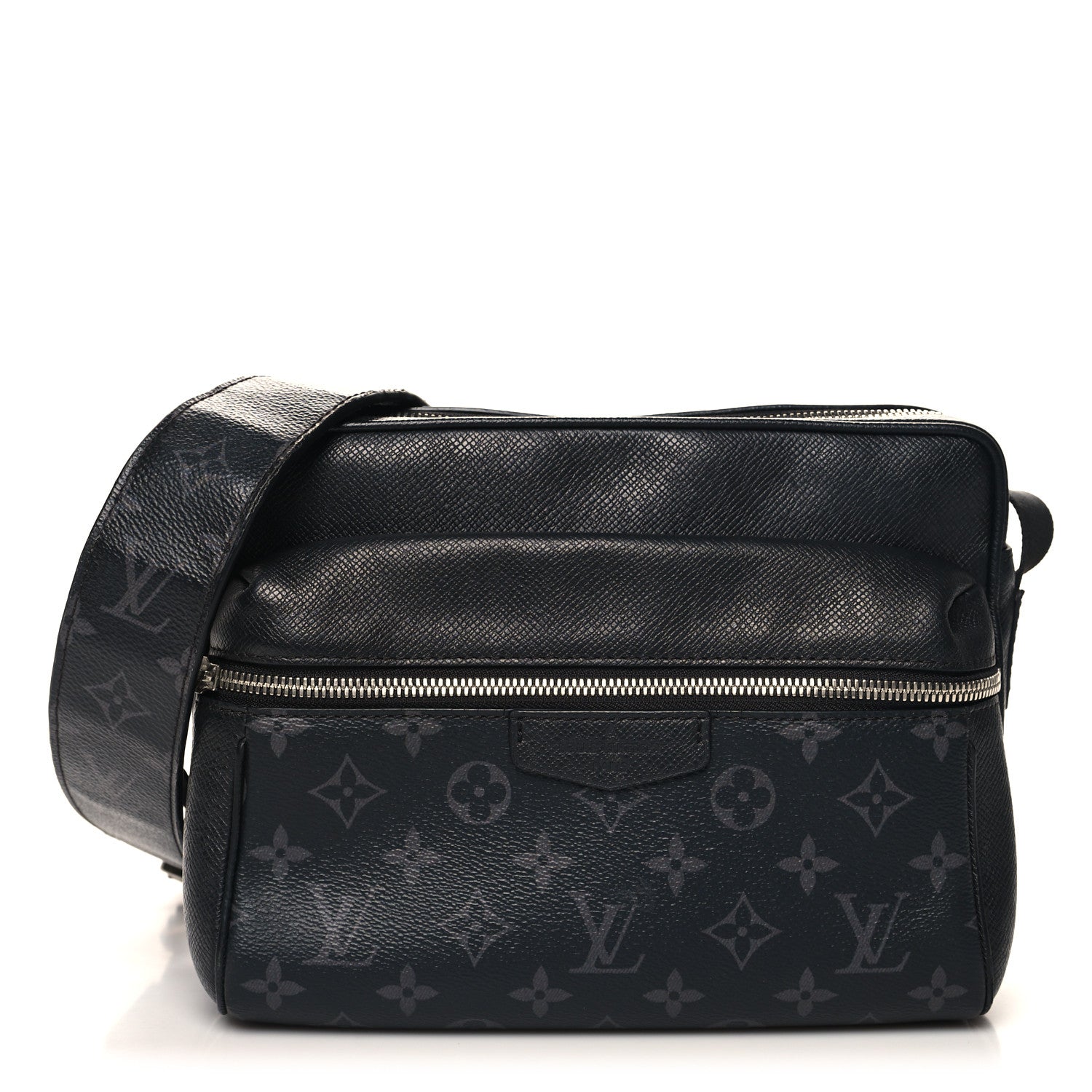 Taiga Monogram Eclipse Outdoor Messenger Black