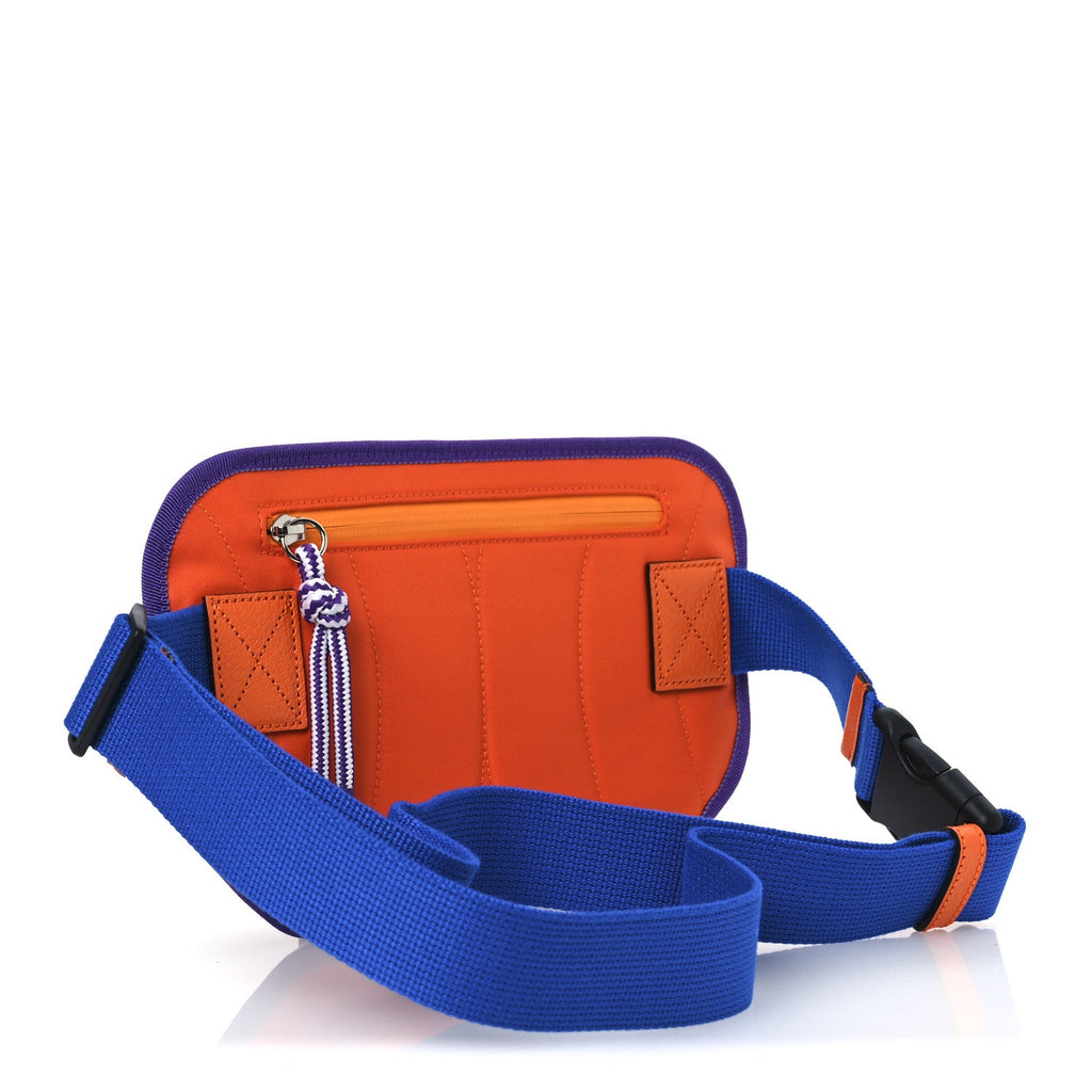 Jersey GG Monogram All Over Sporty Belt Bag Grey White Multicolor