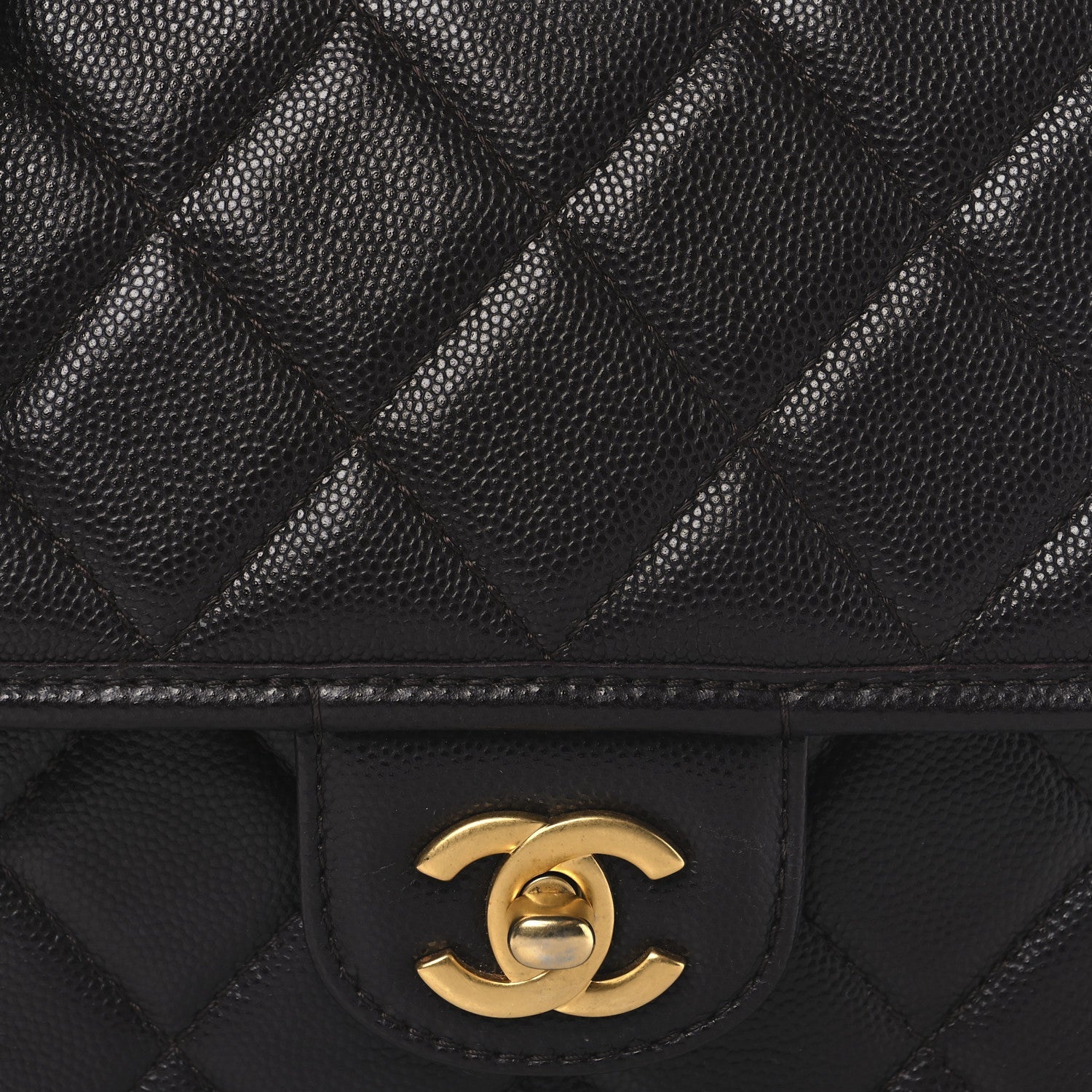 Caviar School Memory Mini Top Handle Flap  Burgundy