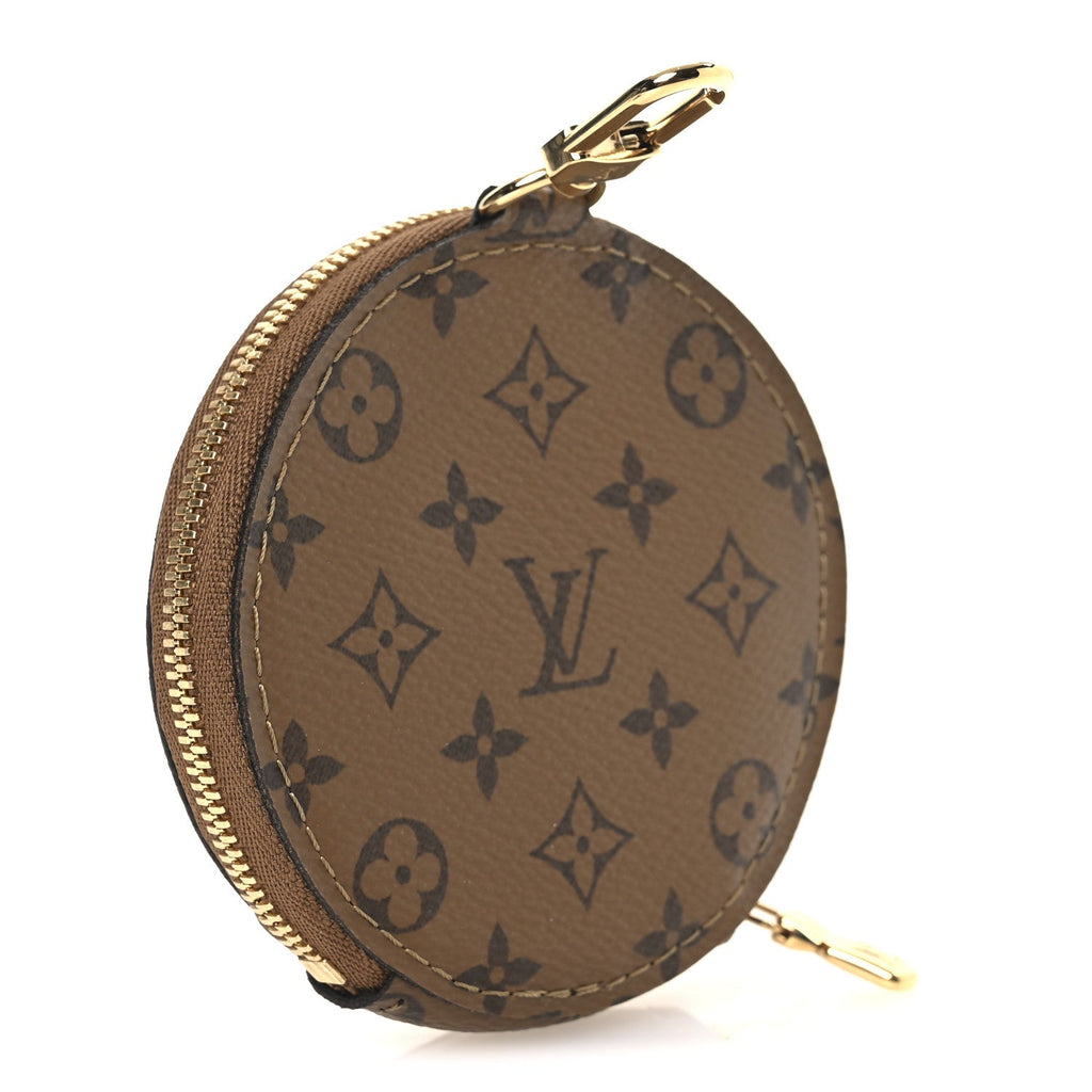 Reverse Monogram Bandouliere Round Coin Purse
