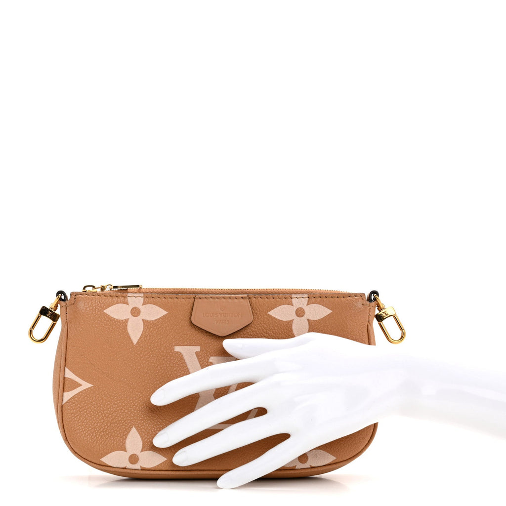 Empreinte Monogram Giant Multi Pochette Accessories Small Pochette Arizona Creme