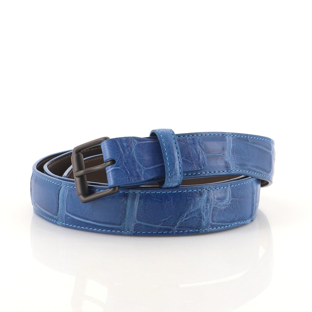 Buckle Belt Crocodile Medium 105