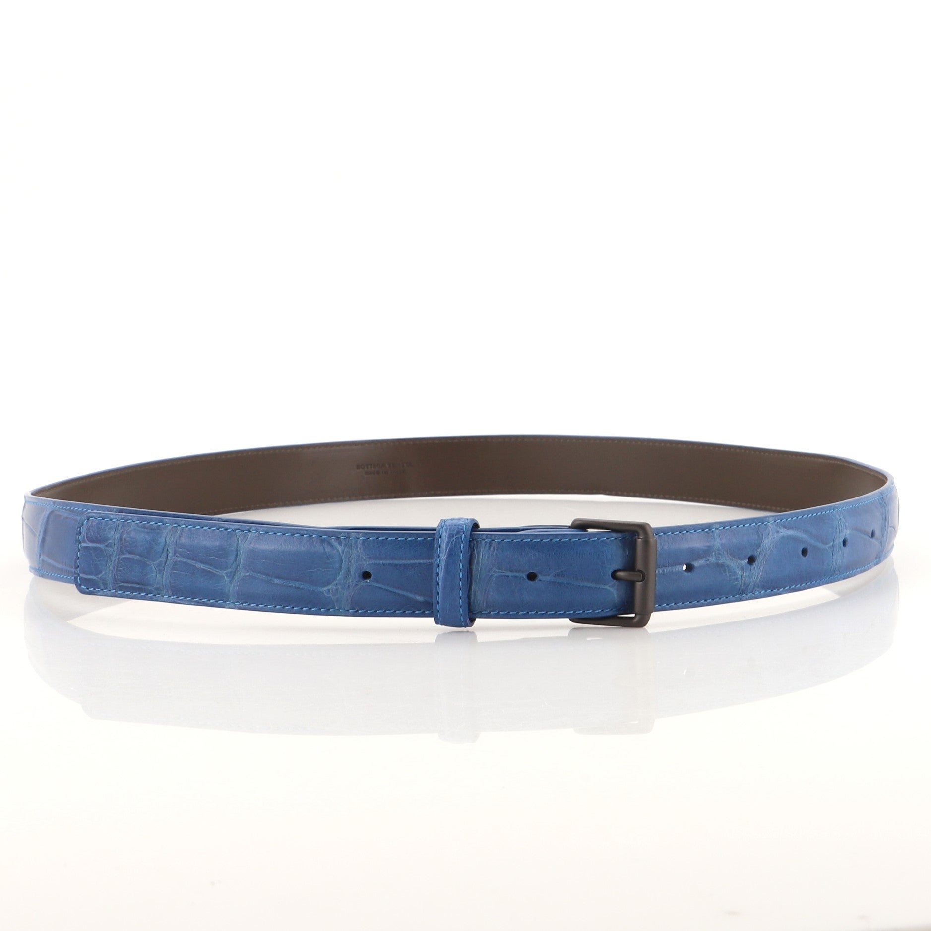 Buckle Belt Crocodile Medium 105