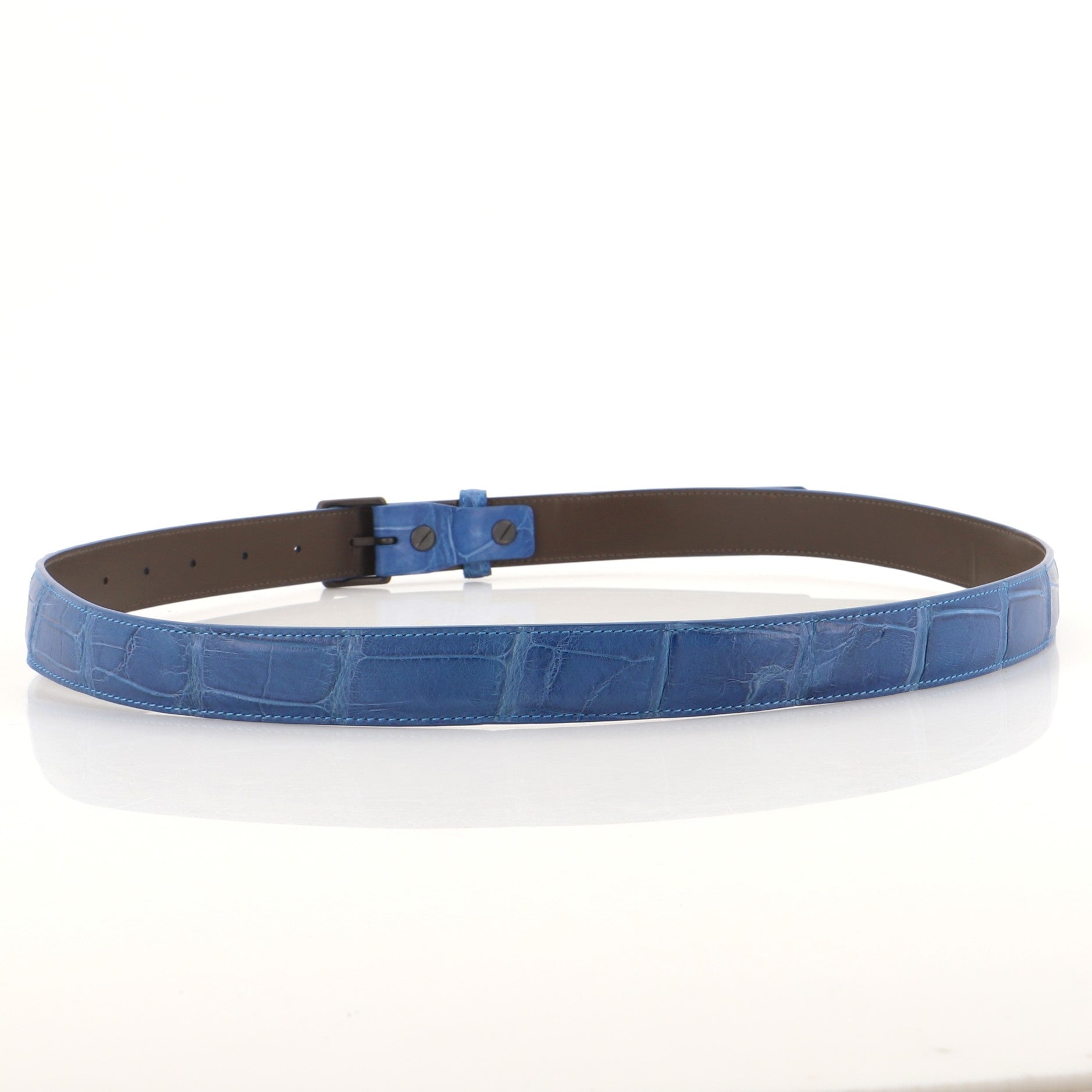 Buckle Belt Crocodile Medium 105