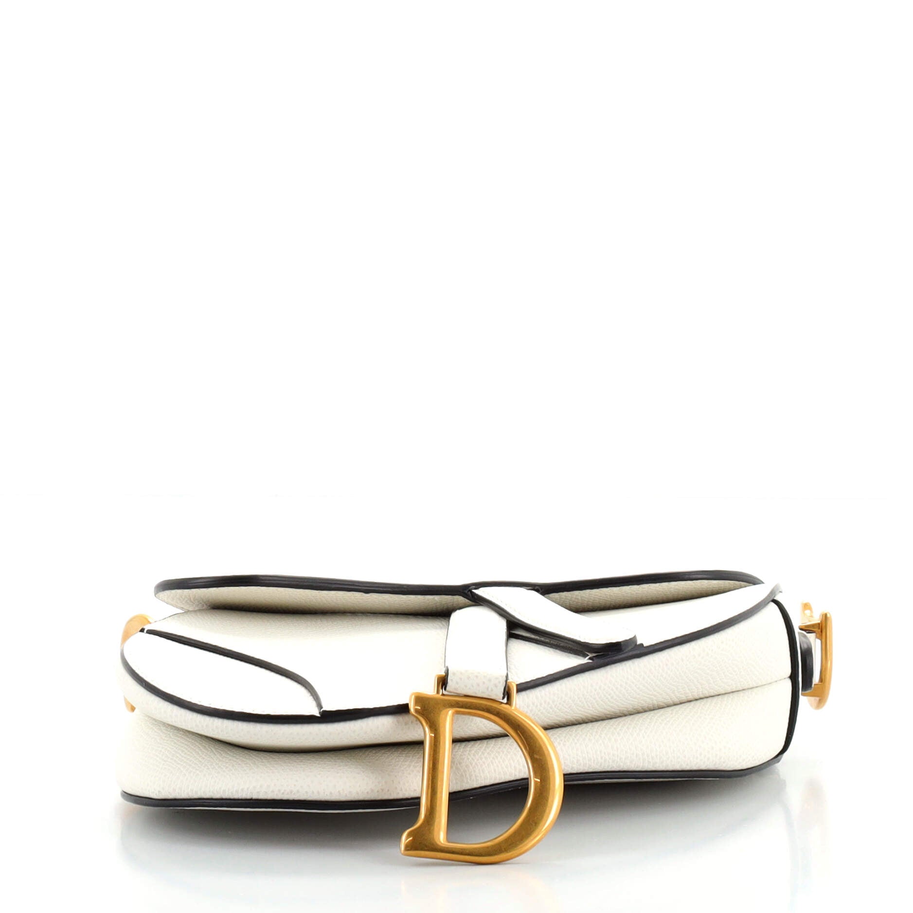 Saddle Handbag Leather Mini
