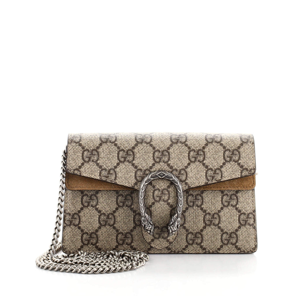 Dionysus Bag GG Coated Canvas Super Mini