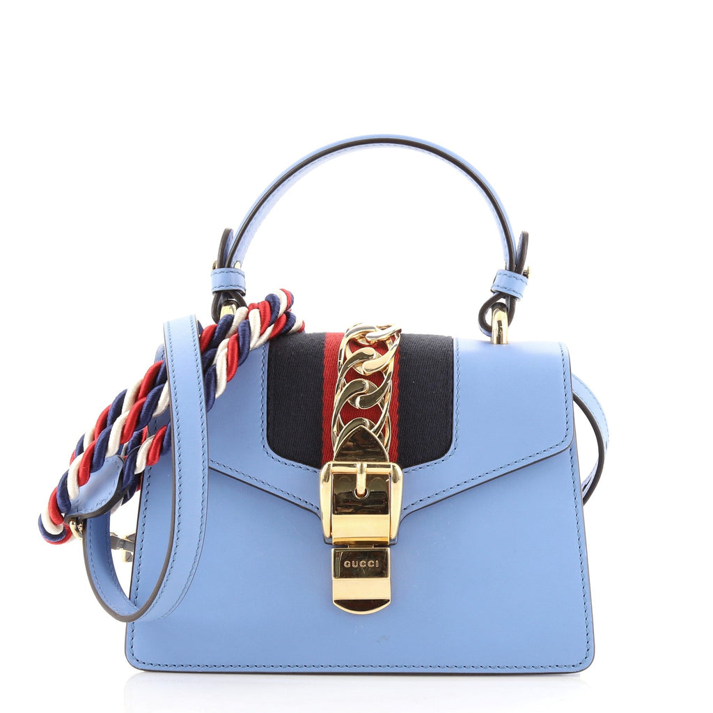 Sylvie Top Handle Bag Leather Mini