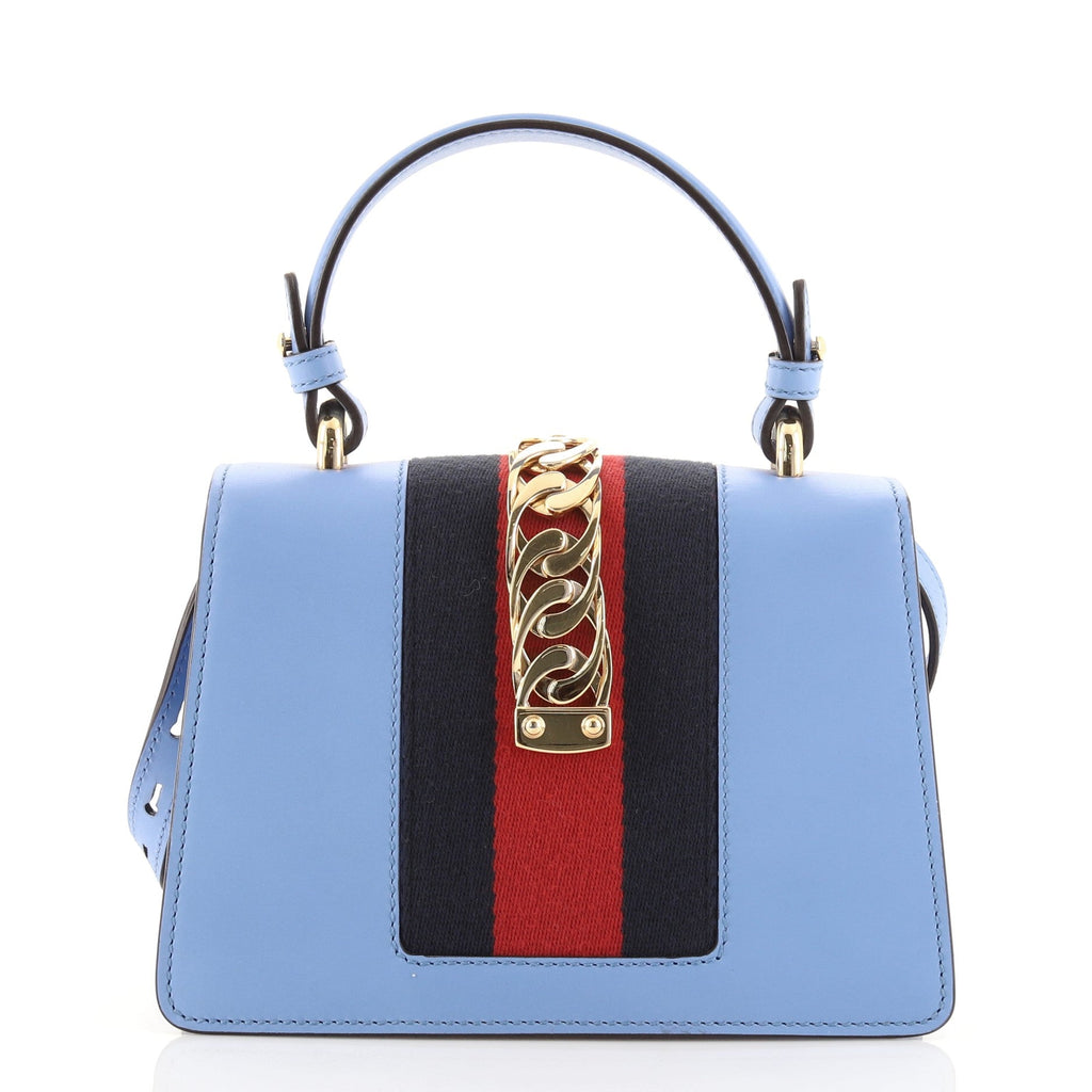 Sylvie Top Handle Bag Leather Mini