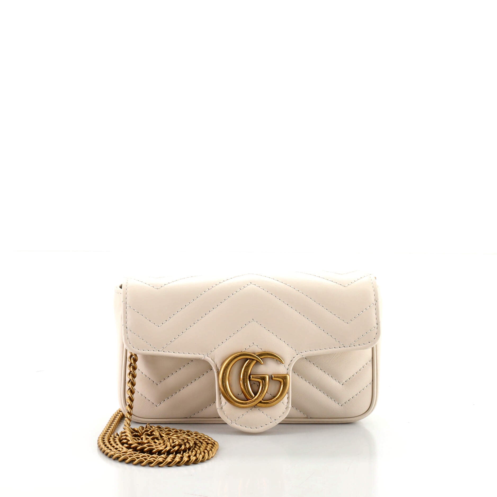 GG Marmont Flap Bag Matelasse Leather Super Mini