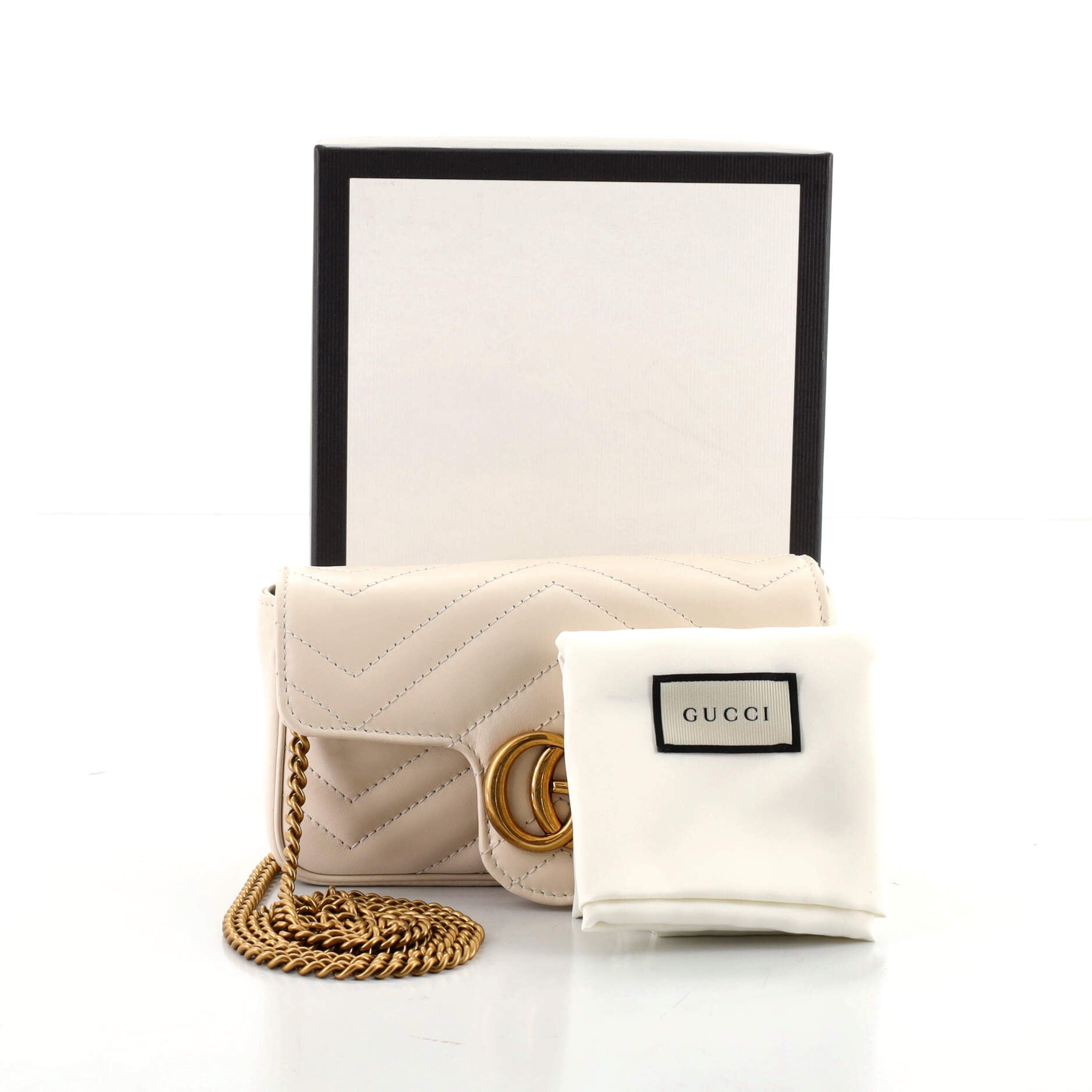 GG Marmont Flap Bag Matelasse Leather Super Mini
