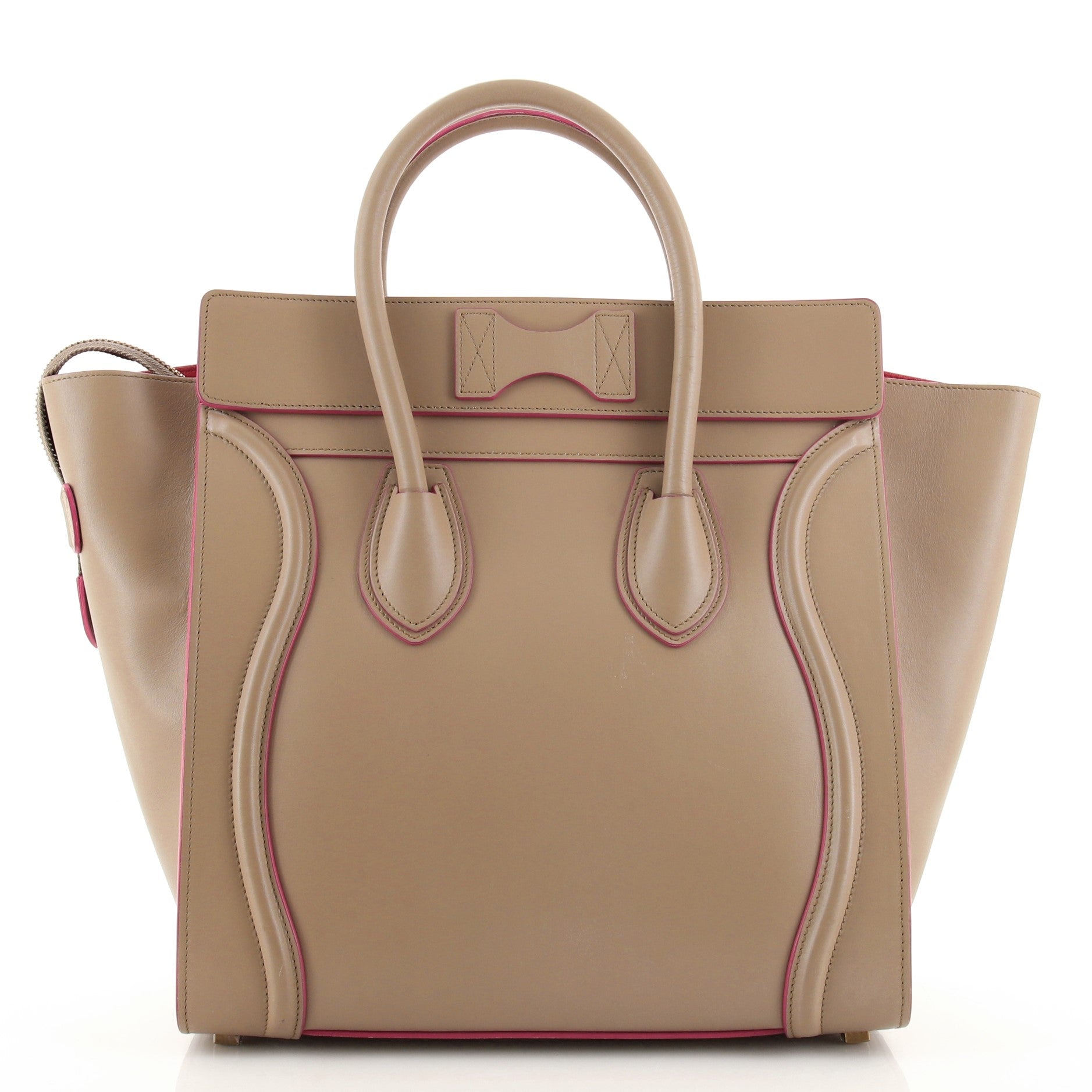 Luggage Bag Smooth Leather Mini