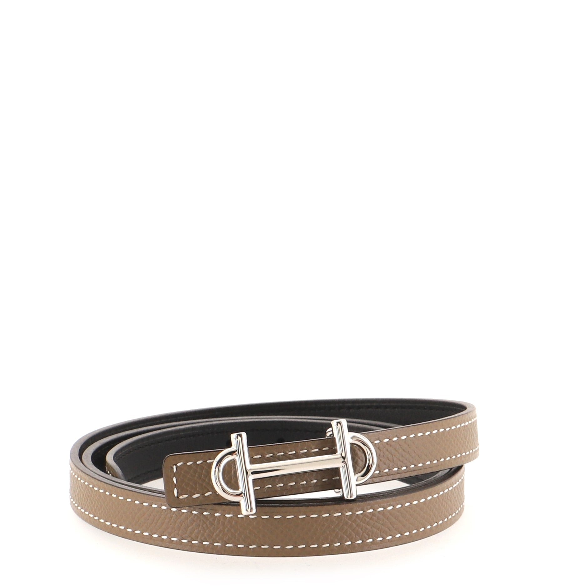 Gamma Reversible Belt Leather Thin 80