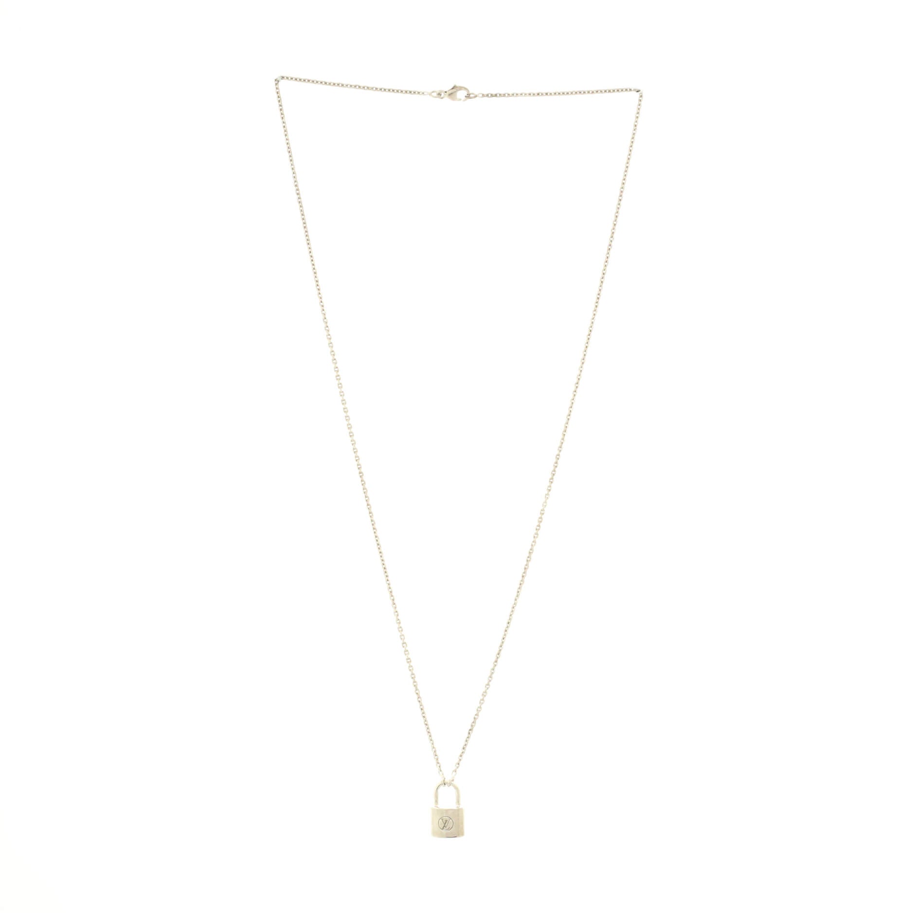 Lockit Pendant Necklace Sterling Silver