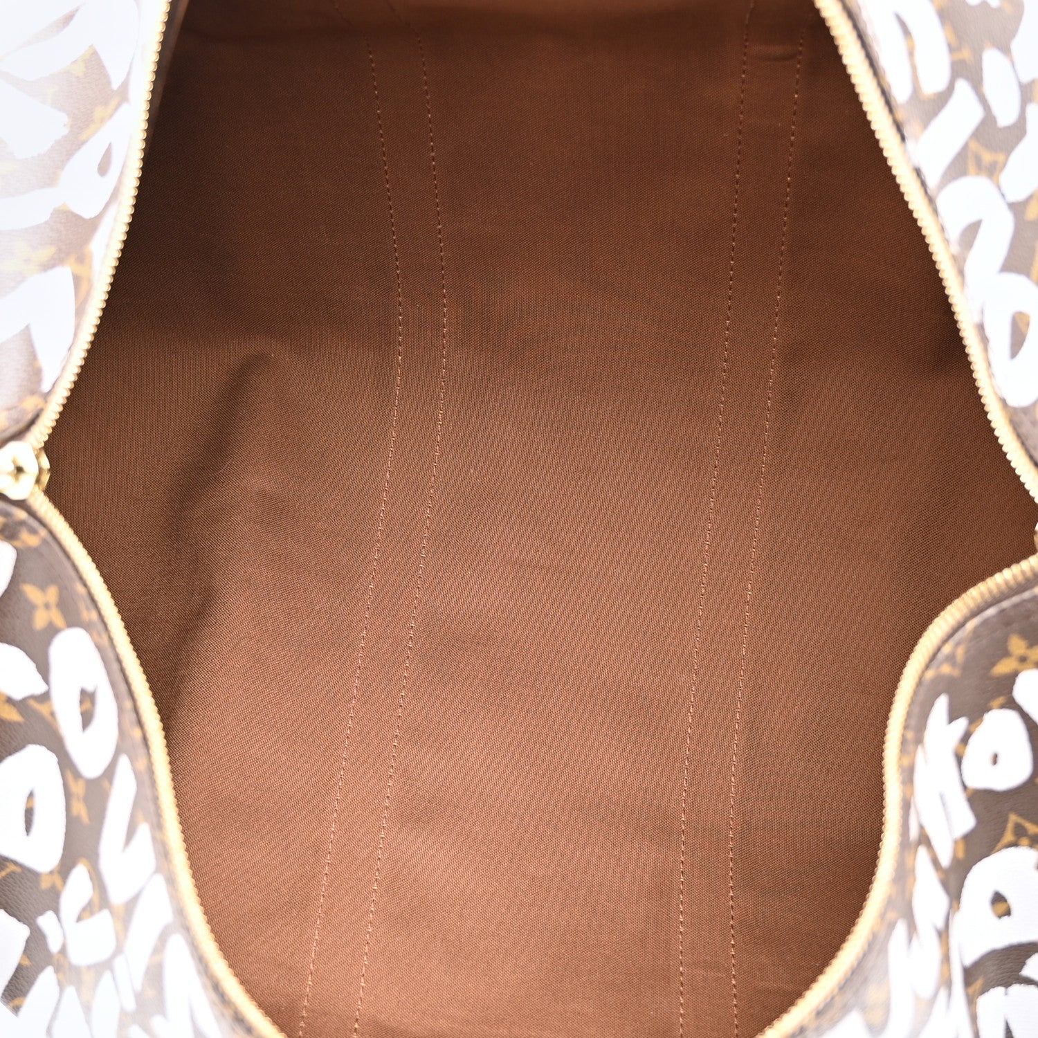 Monogram Graffiti Keepall 50 Silver