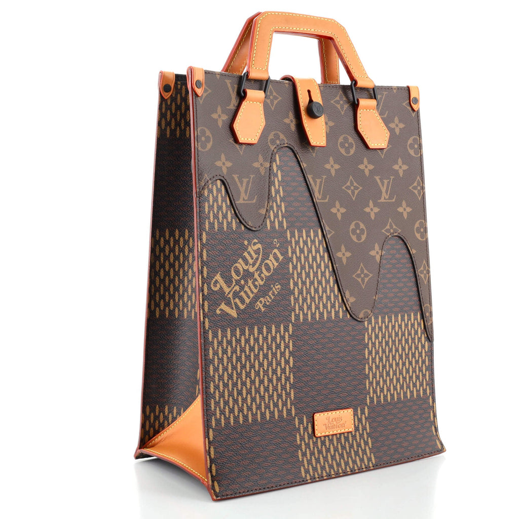Nigo Tote Limited Edition Giant Damier and Monogram Canvas Mini