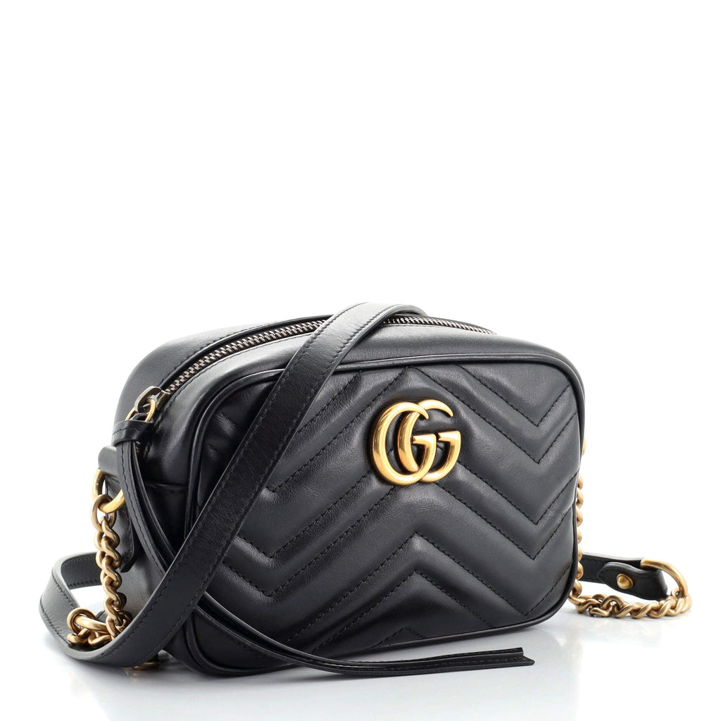 GG Marmont Shoulder Bag Matelasse Leather Mini