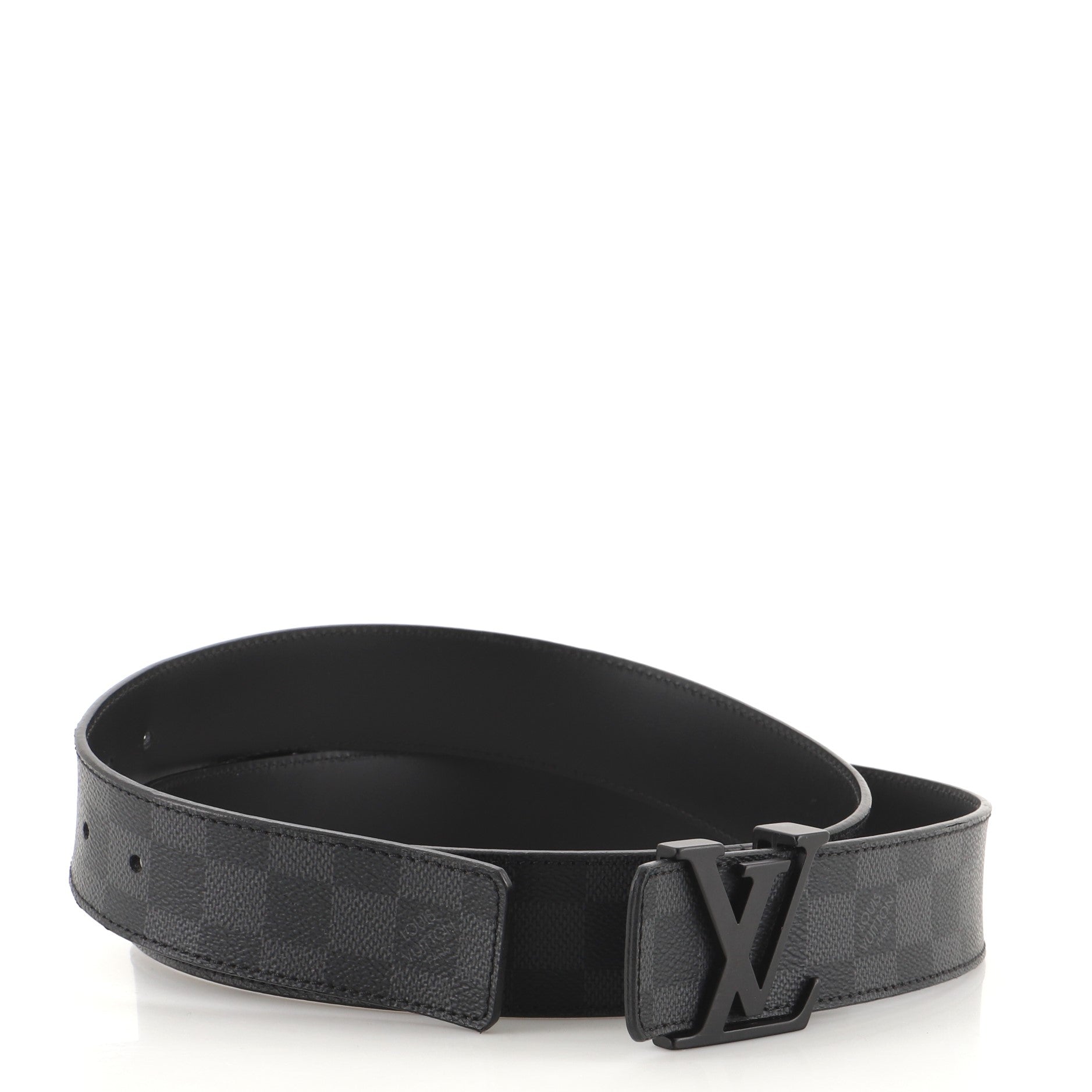 LV Initiales Belt Damier Graphite Wide 110