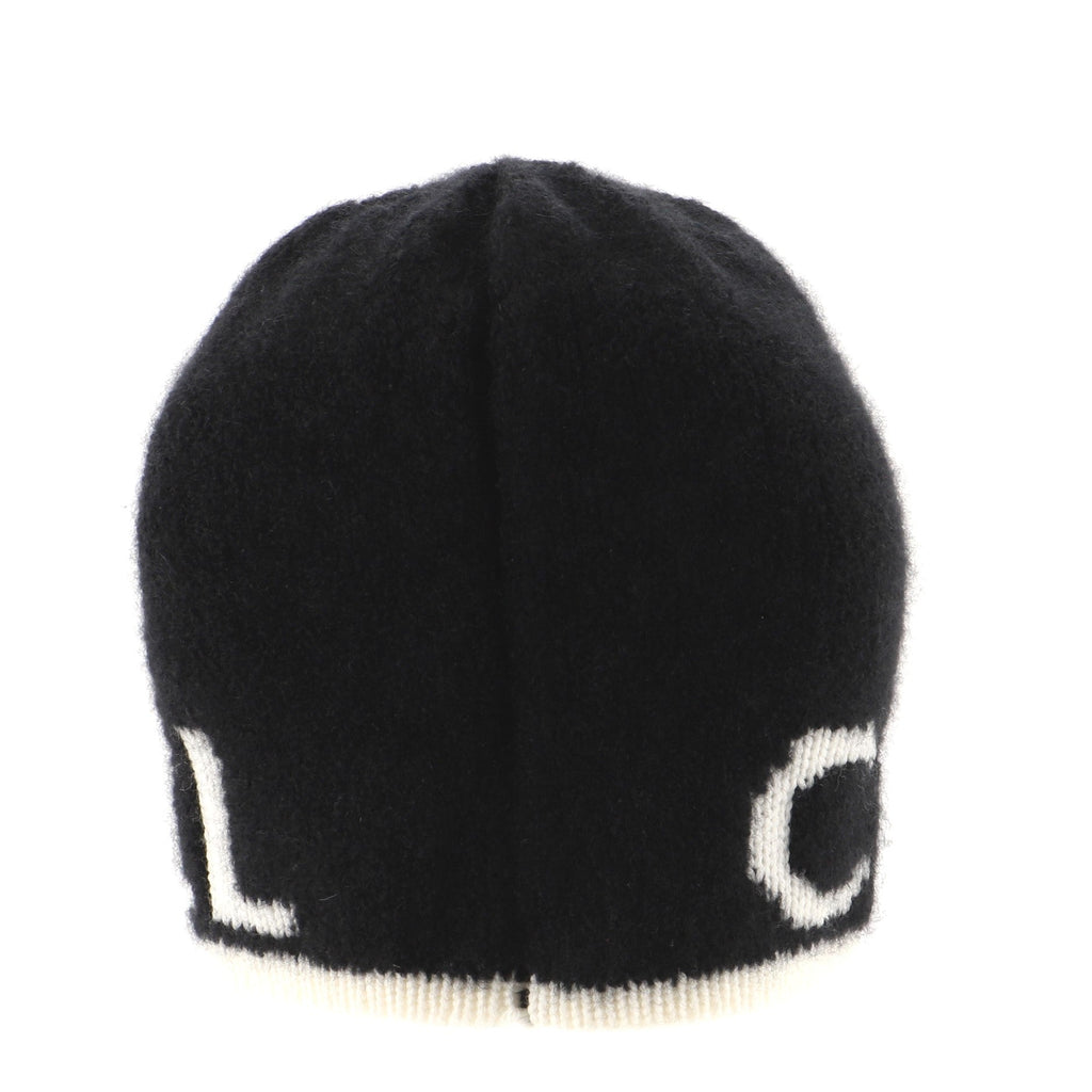 Logo Letters Beanie Cashmere and Wool with Silk XXL