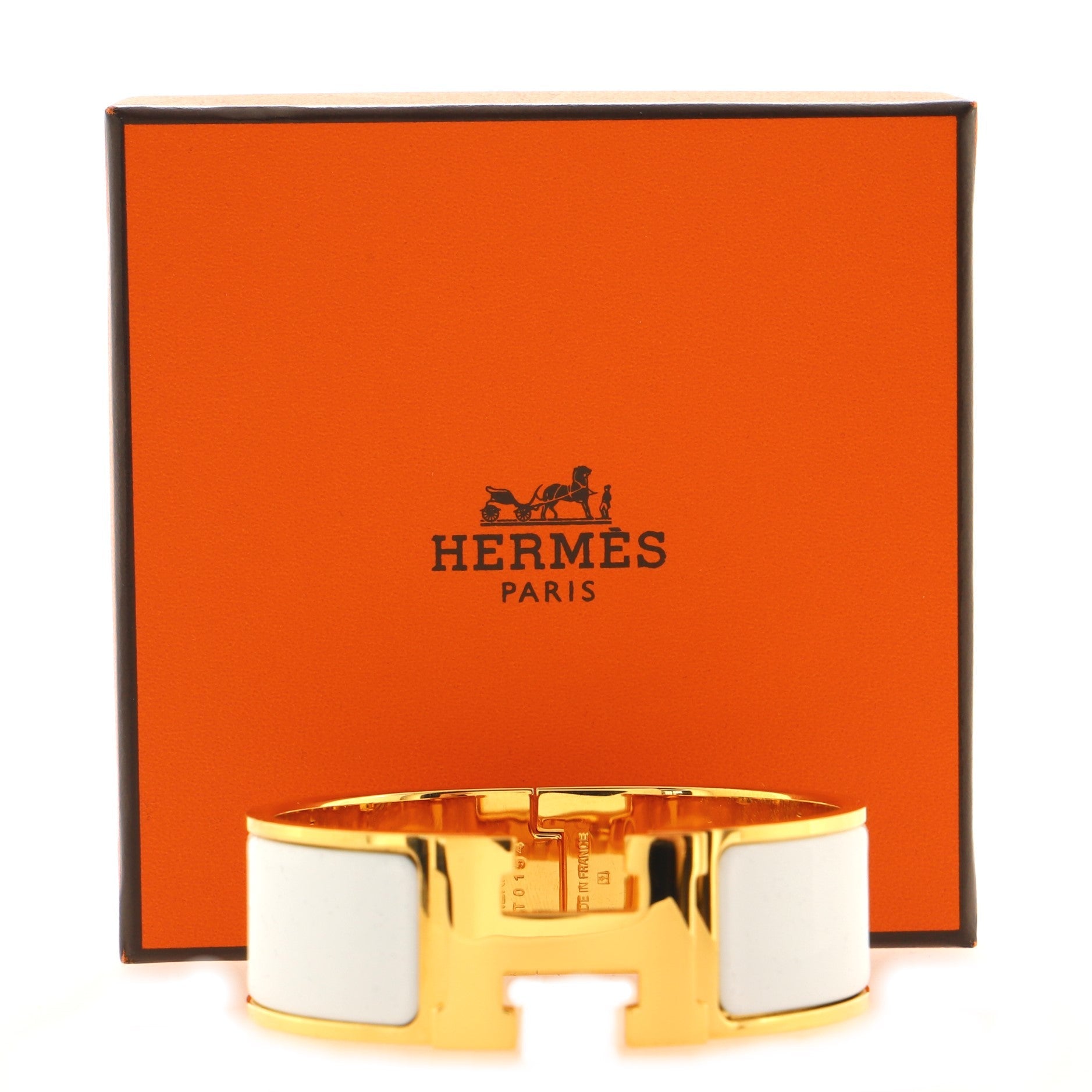 Clic Clac H Bracelet Enamel Wide