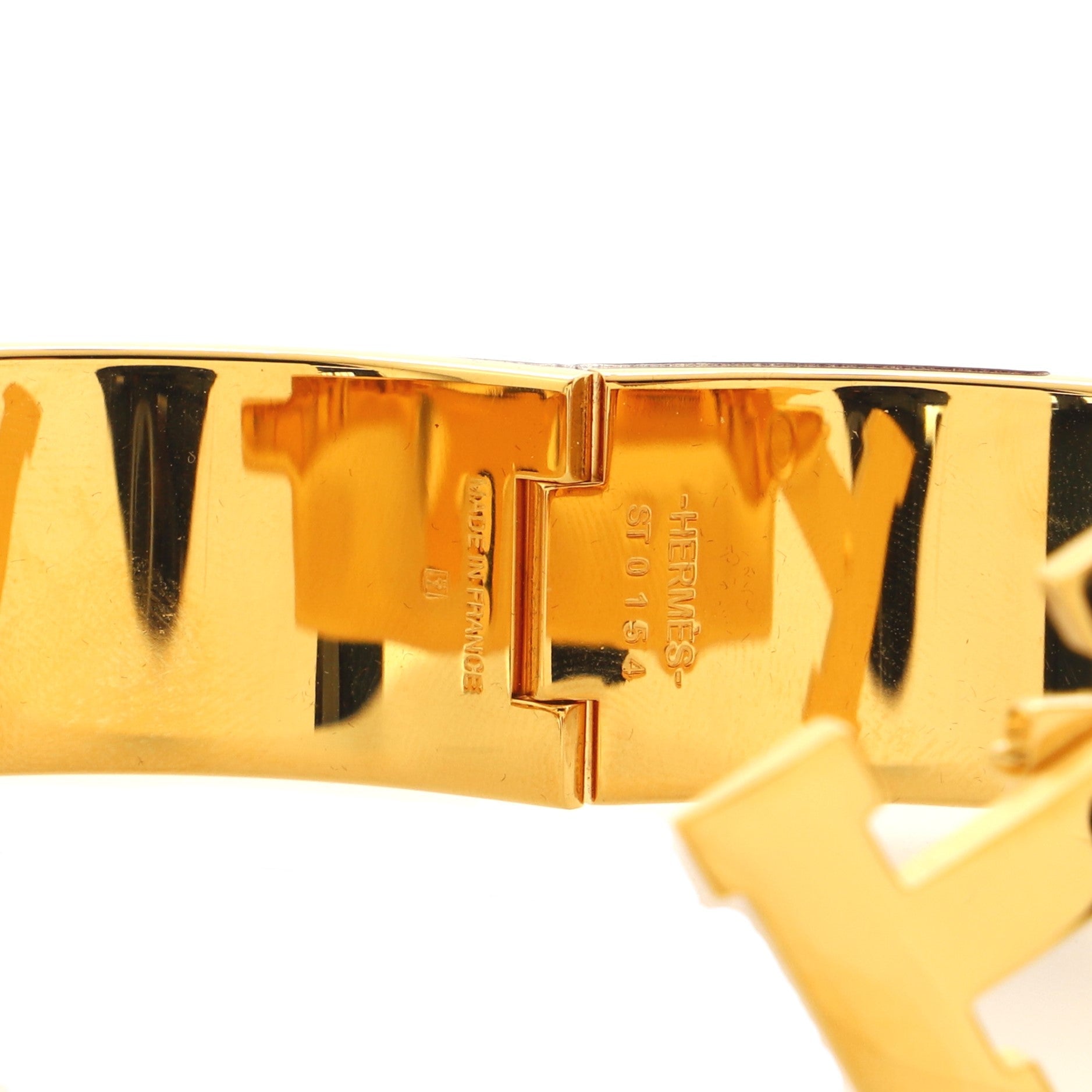 Clic Clac H Bracelet Enamel Wide
