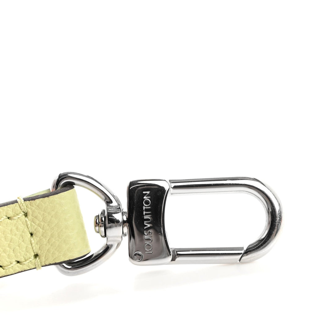 Calfskin Buci Shoulder Strap Light Green