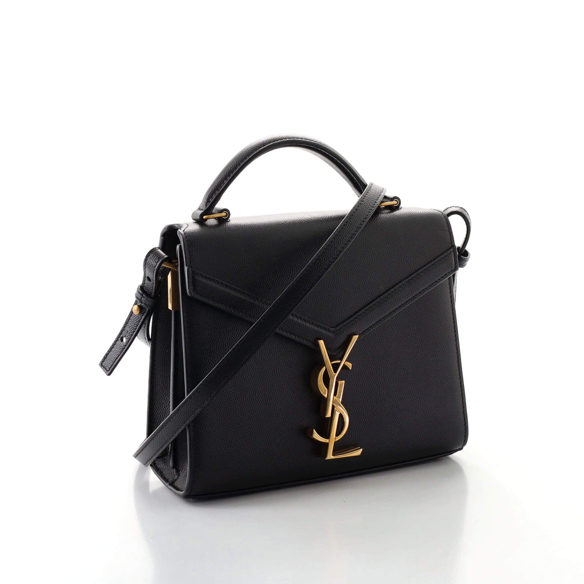 Cassandra Top Handle Bag Leather Mini