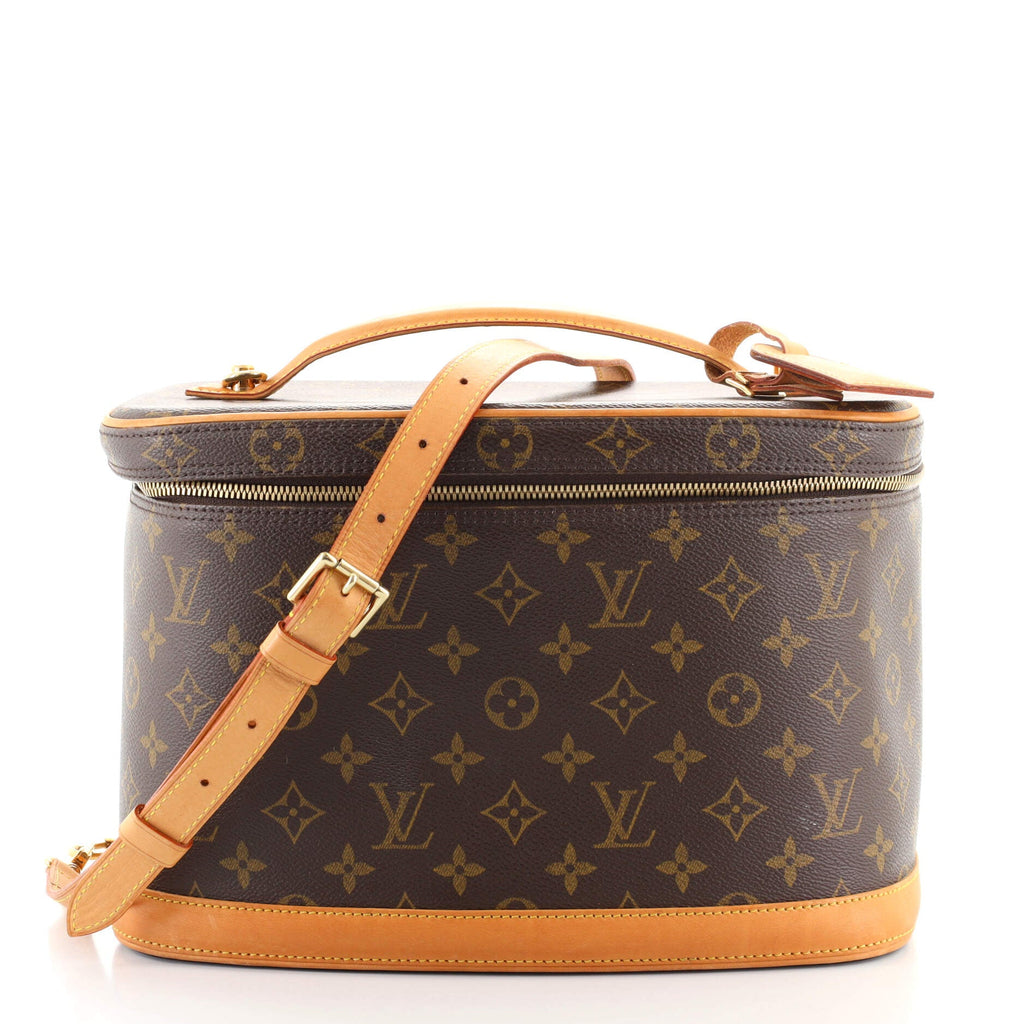 Nice Train Case Monogram Canvas