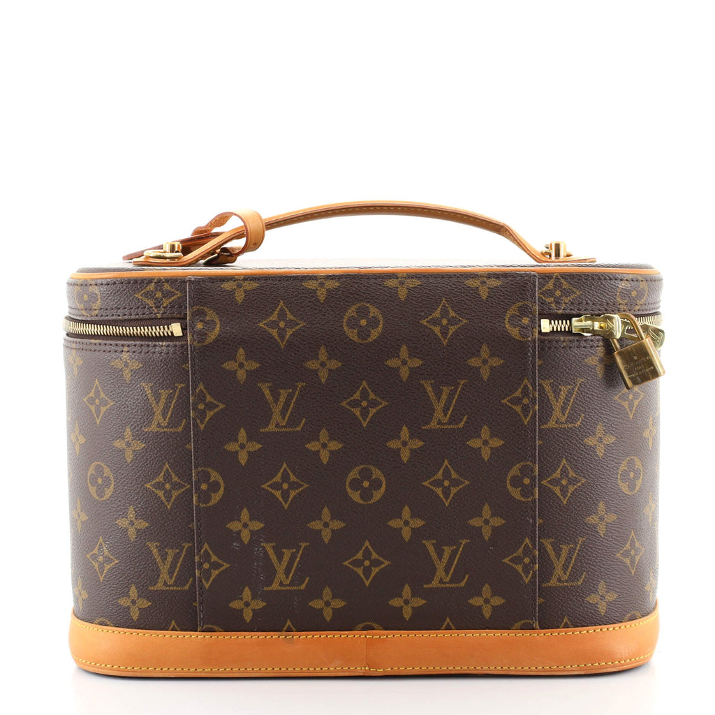 Nice Train Case Monogram Canvas