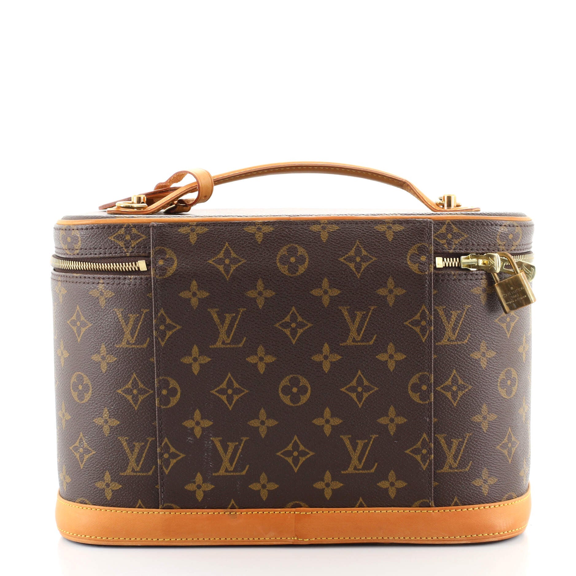 Nice Train Case Monogram Canvas