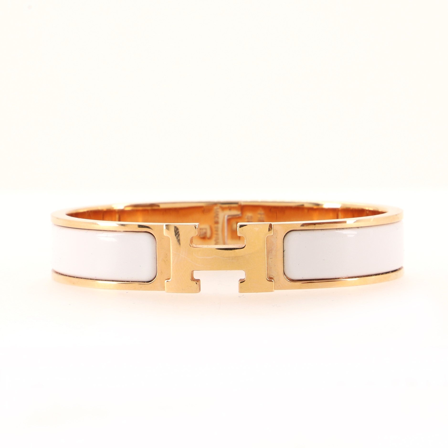 Clic H Bracelet Enamel Narrow
