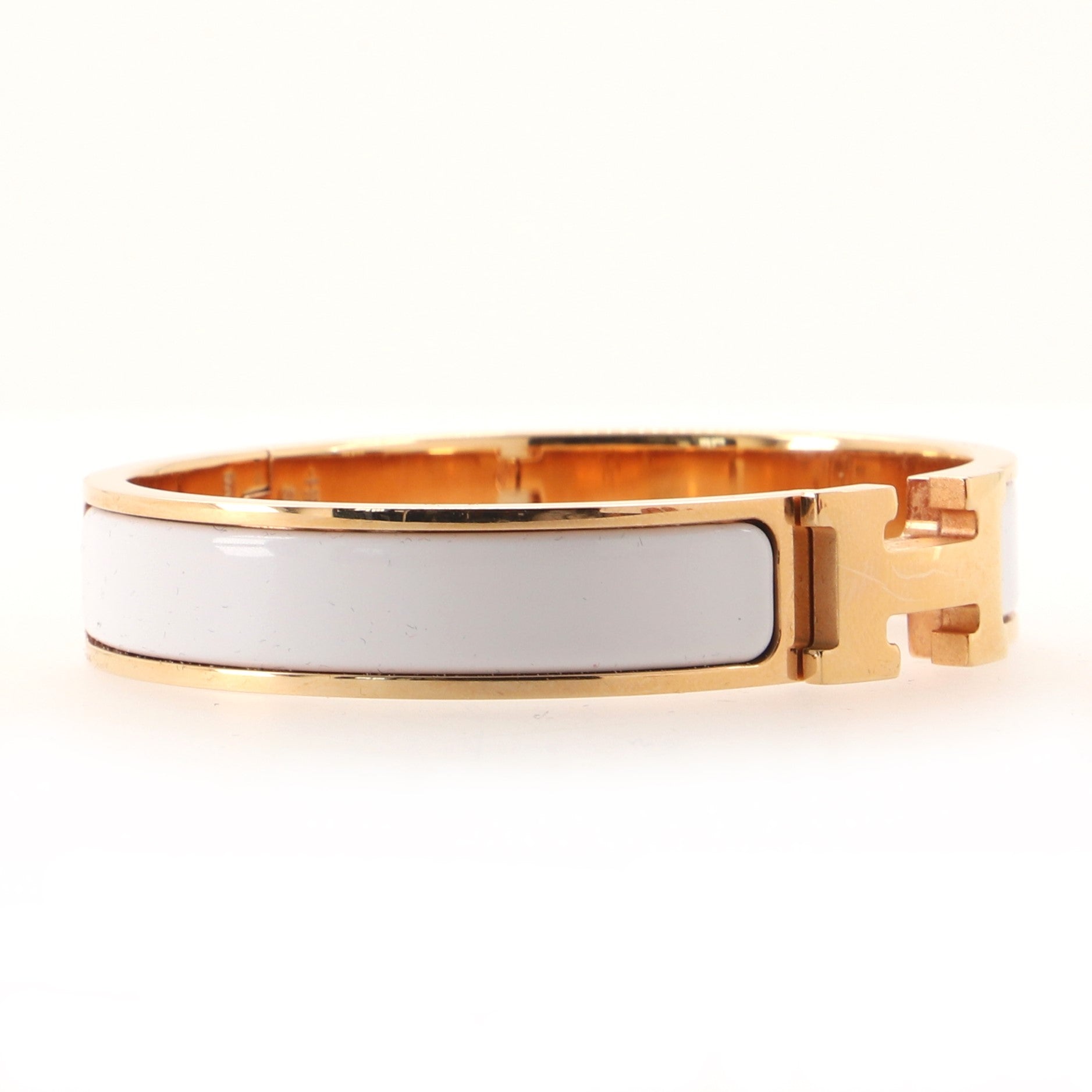 Clic H Bracelet Enamel Narrow