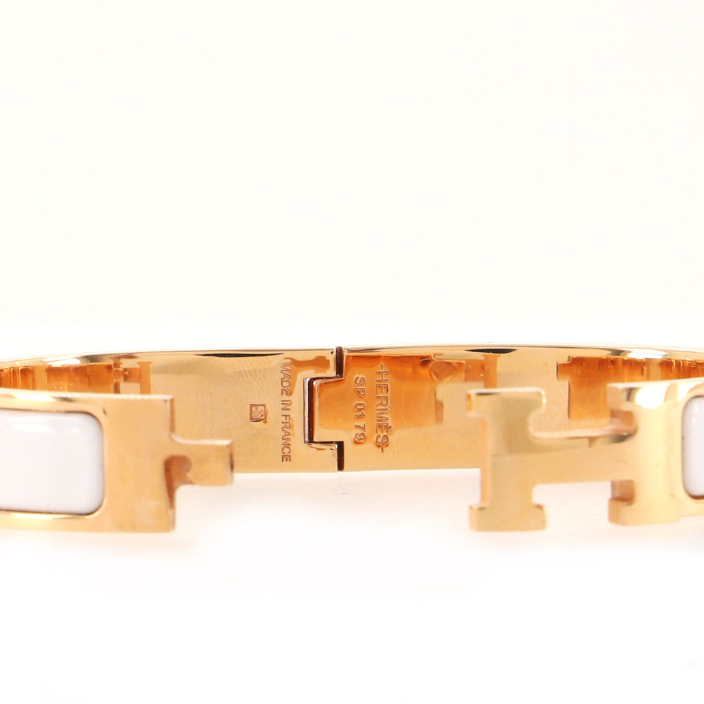 Clic H Bracelet Enamel Narrow