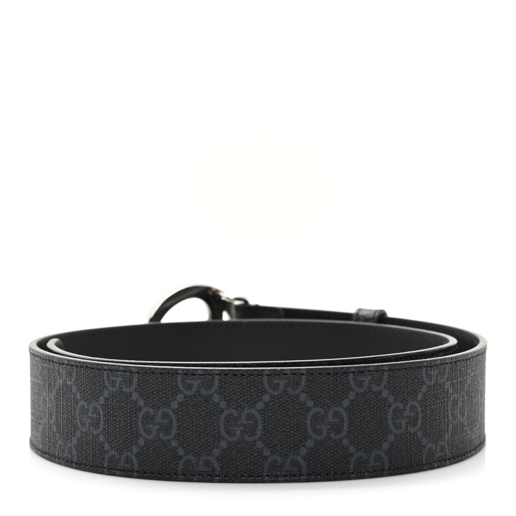 GG Supreme Monogram Blondie 40mm Belt 85 34 Black