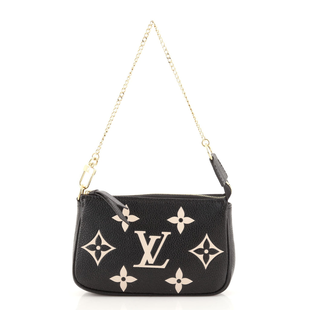 Pochette Accessoires Bicolor Monogram Empreinte Giant Mini