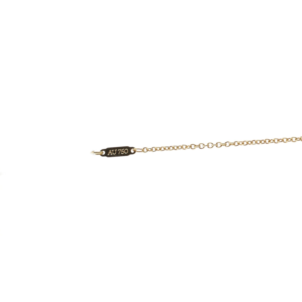 T Double Chain Bracelet 18K Yellow Gold