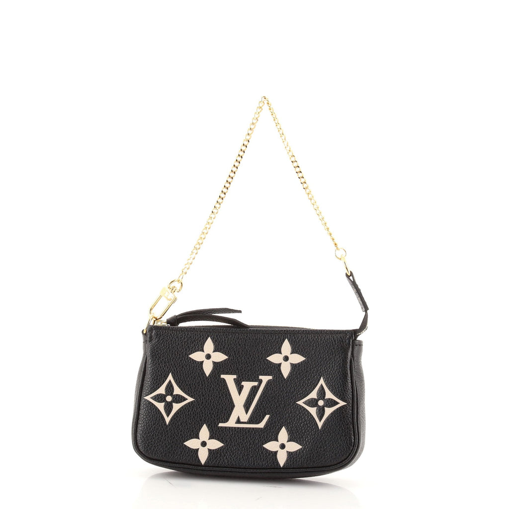 Pochette Accessoires Bicolor Monogram Empreinte Giant Mini