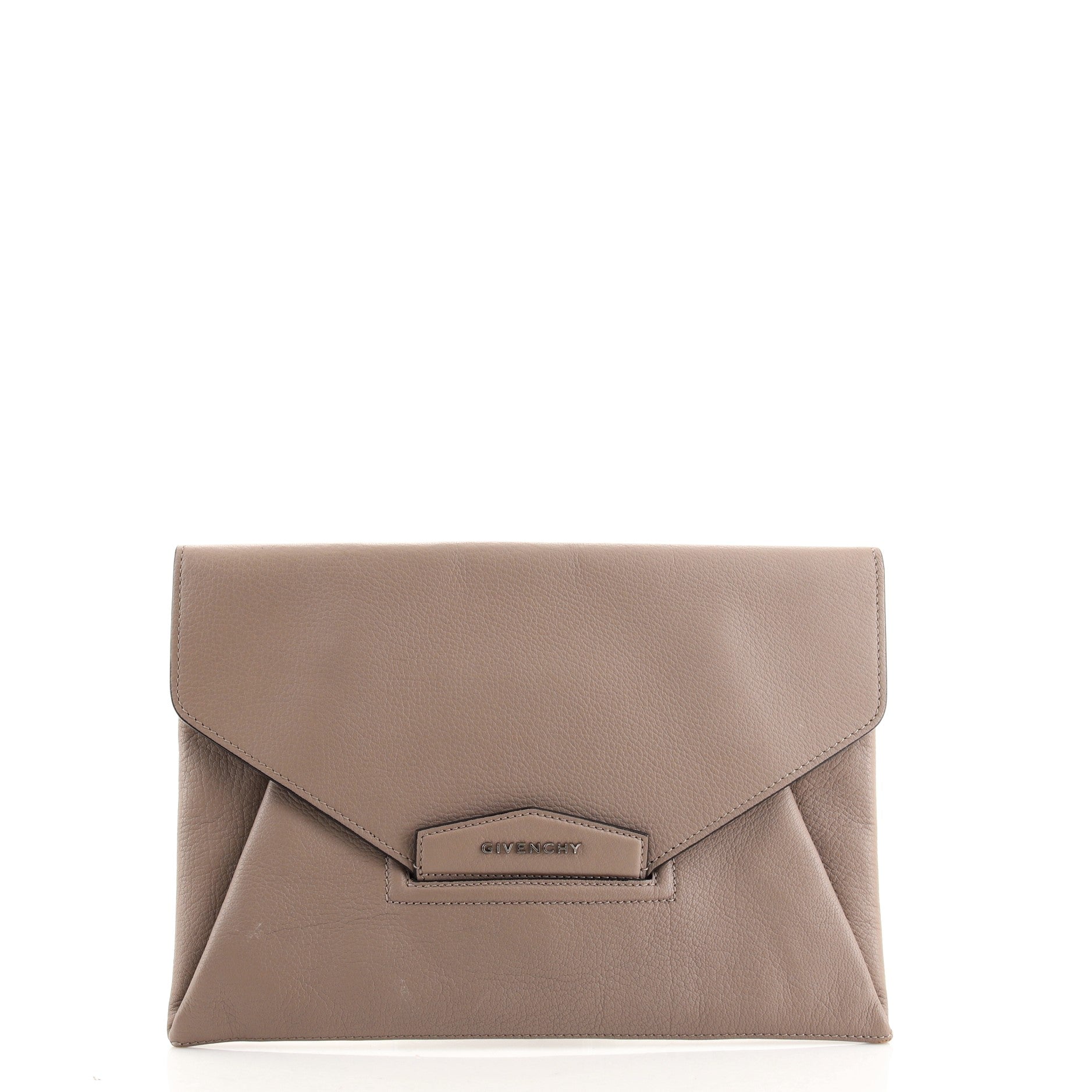 Antigona Envelope Clutch Leather Medium