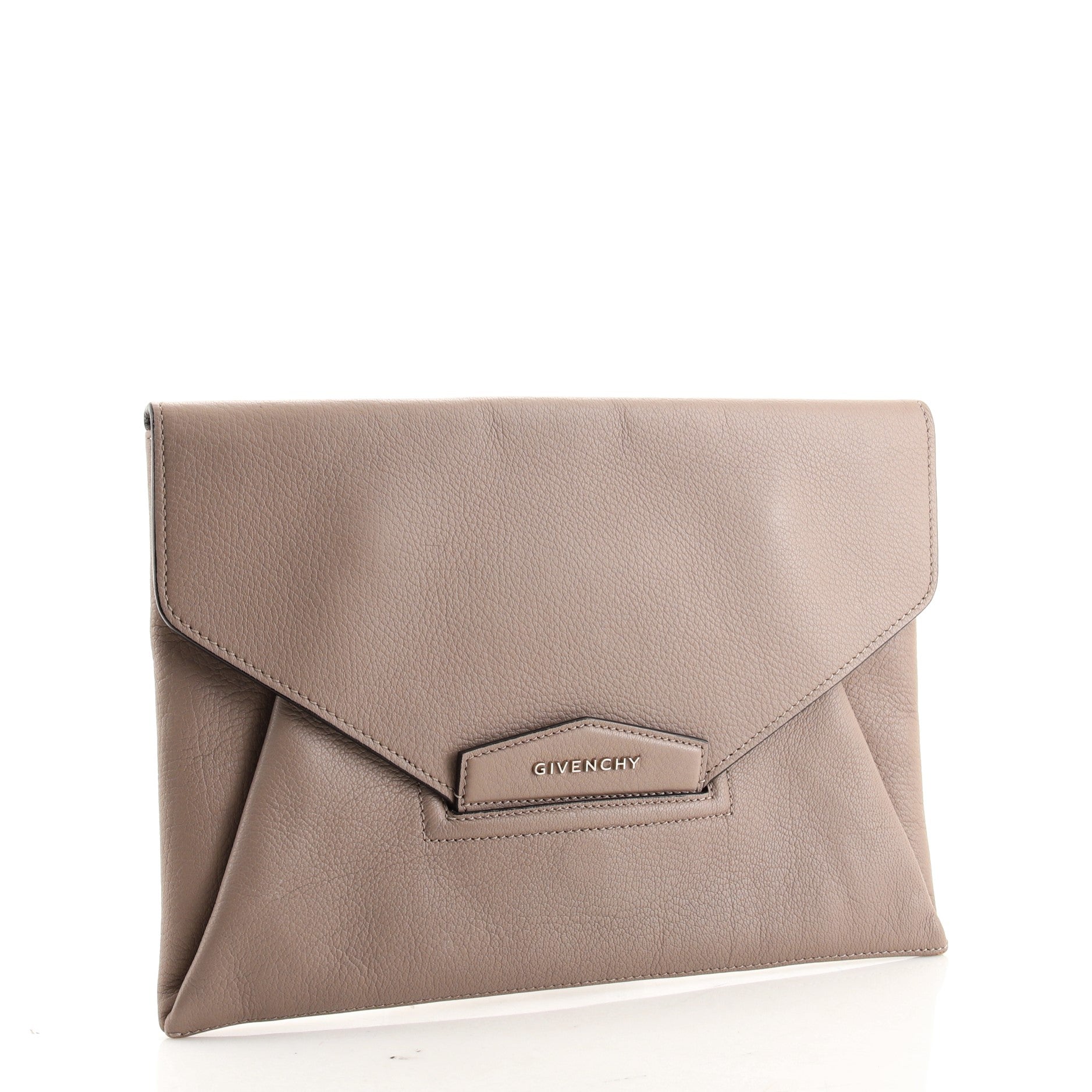 Antigona Envelope Clutch Leather Medium