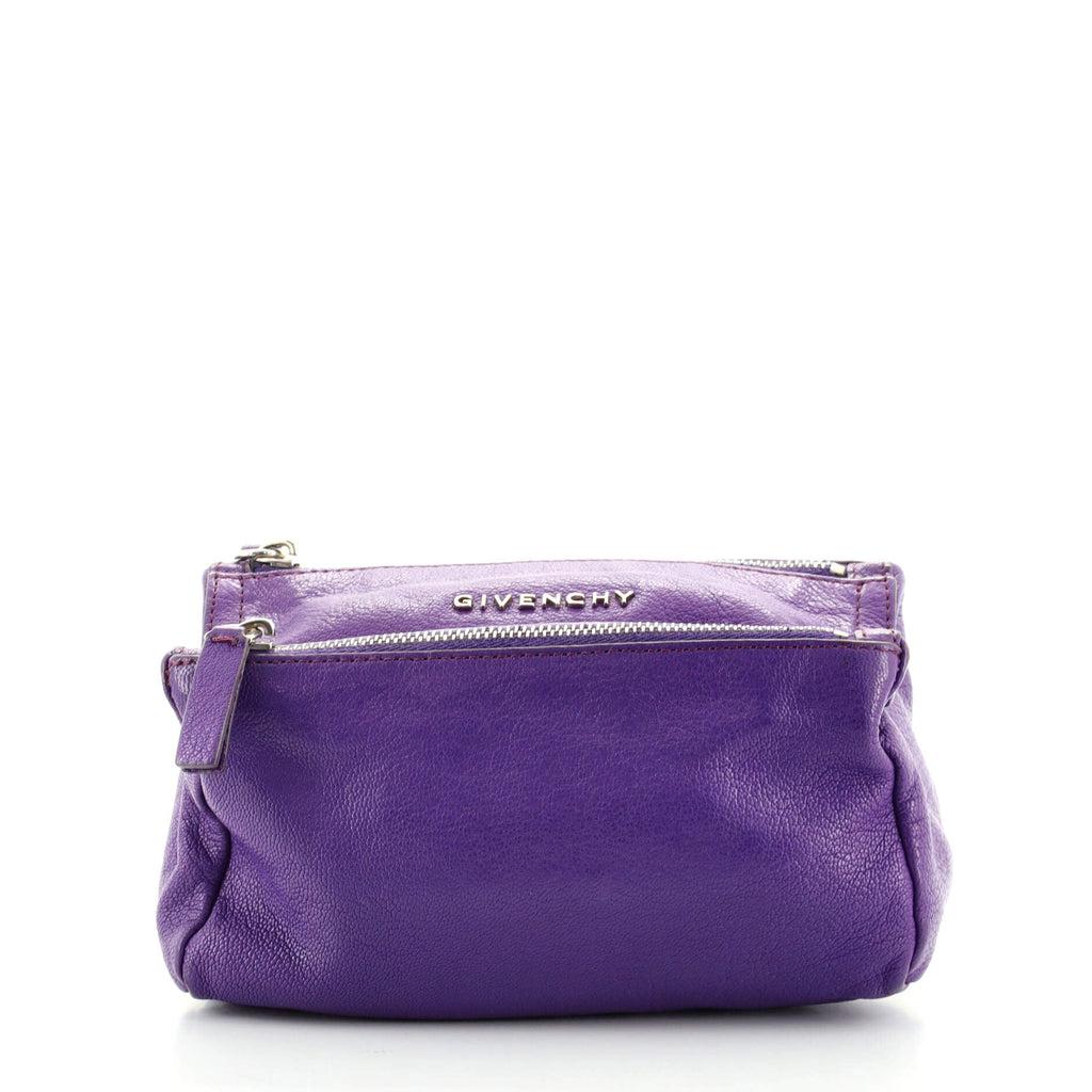 Pandora Wristlet Clutch Leather