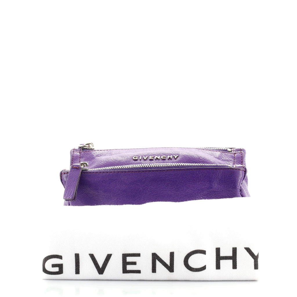 Pandora Wristlet Clutch Leather