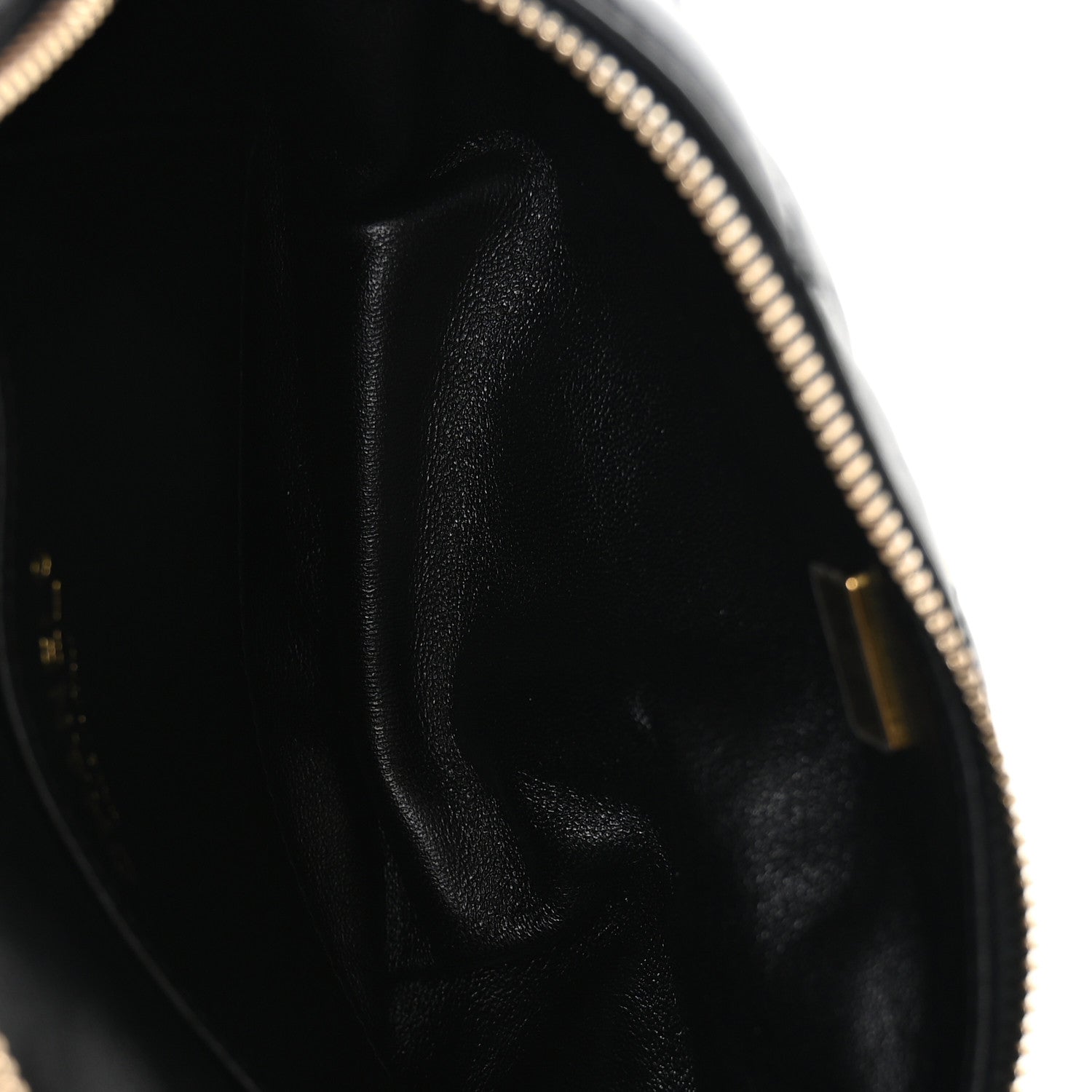 Lambskin Quilted Waist Bag Fanny Pack Black