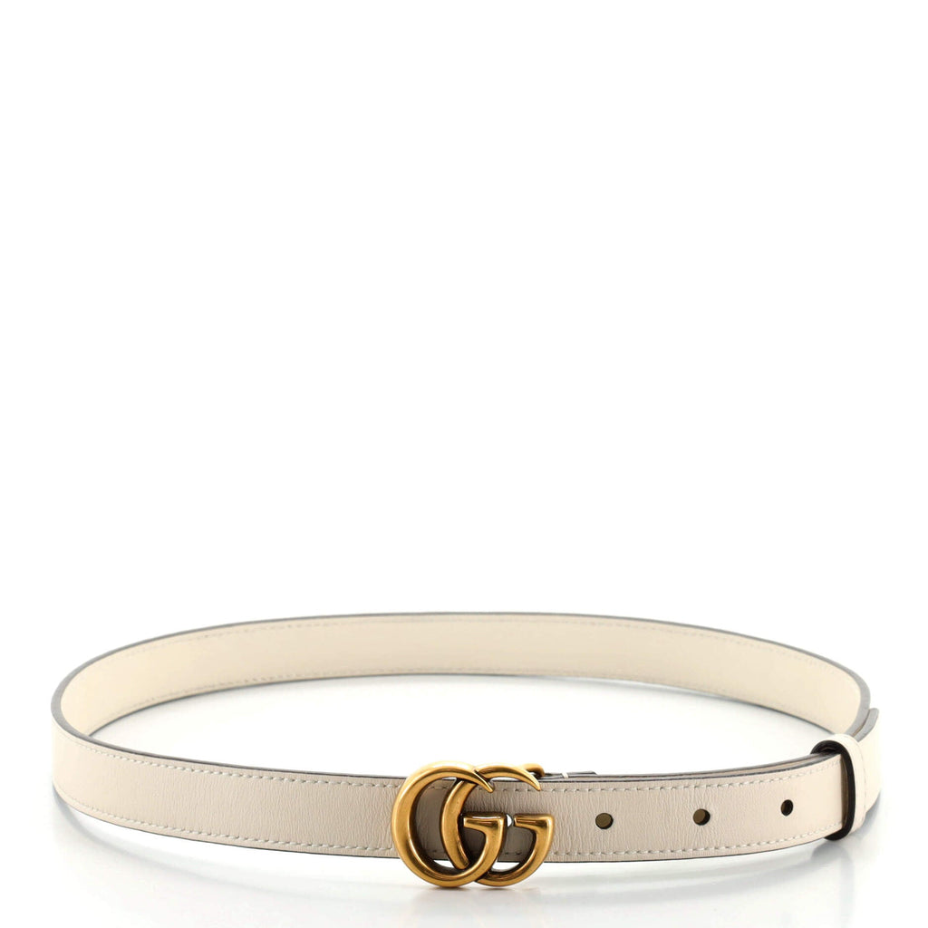 GG Marmont Belt Leather Thin 80