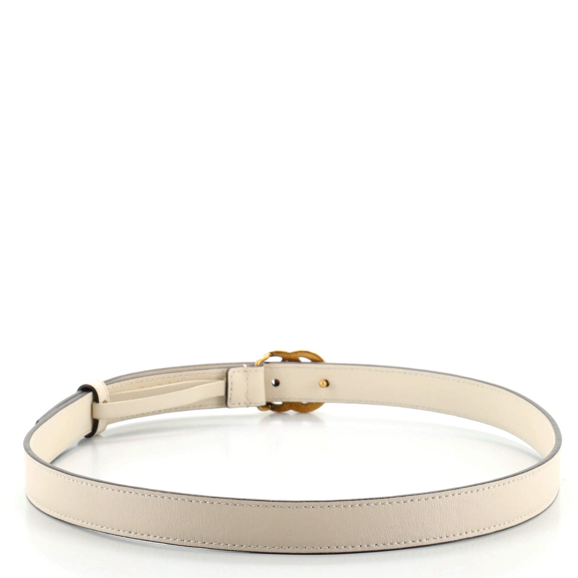 GG Marmont Belt Leather Thin 80