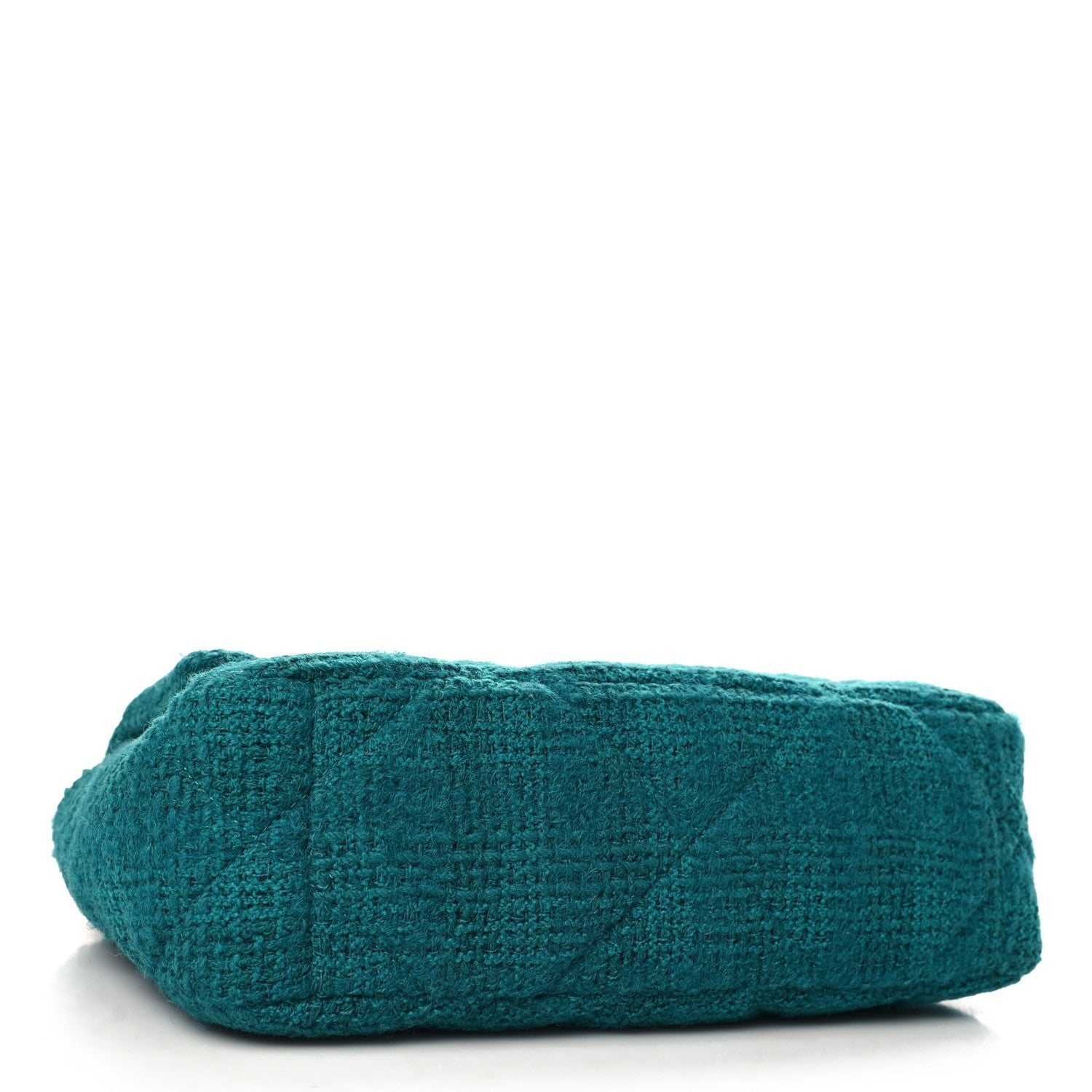 Tweed Quilted Medium Chanel 19 Flap Green
