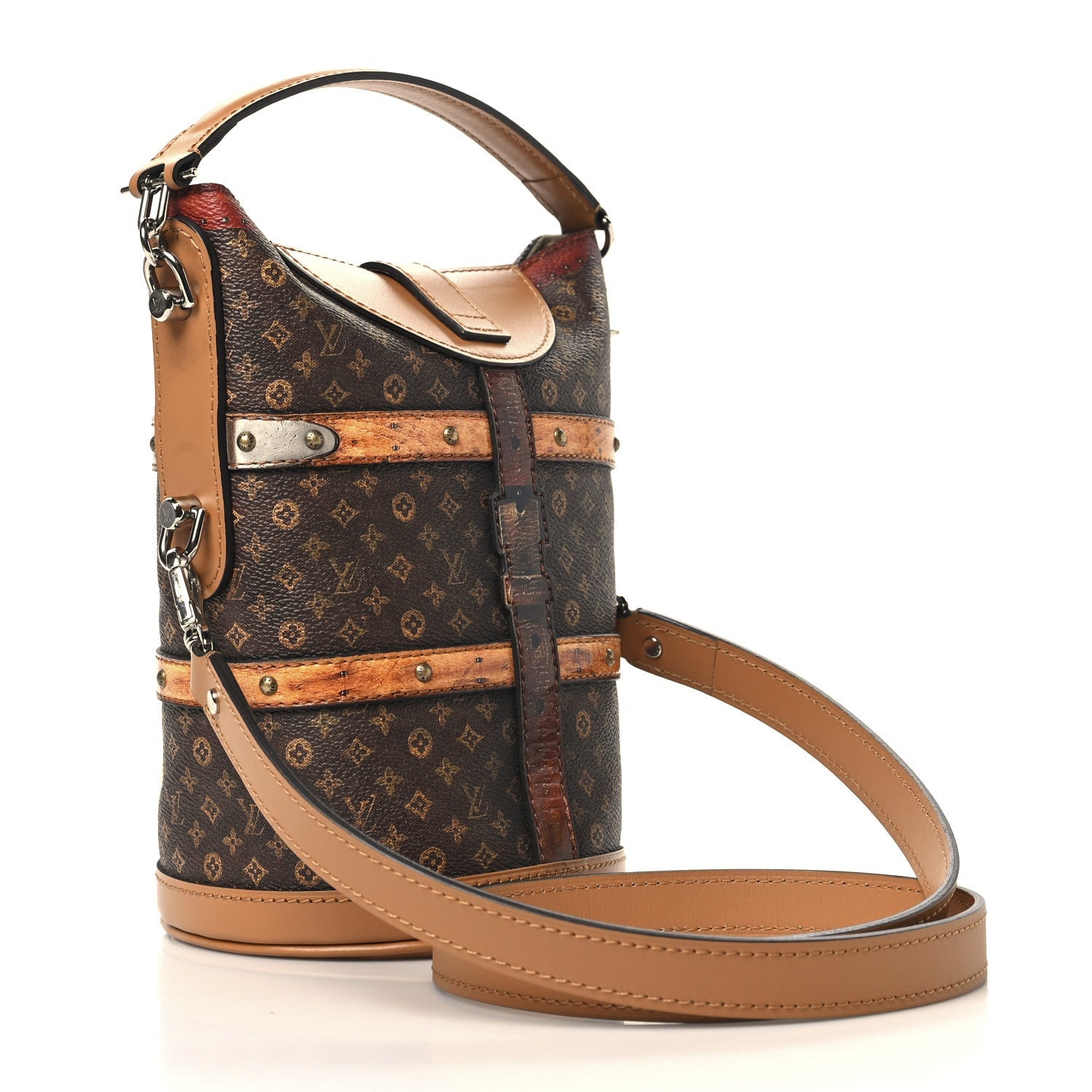 Transformed Monogram Time Trunk Duffle Bag