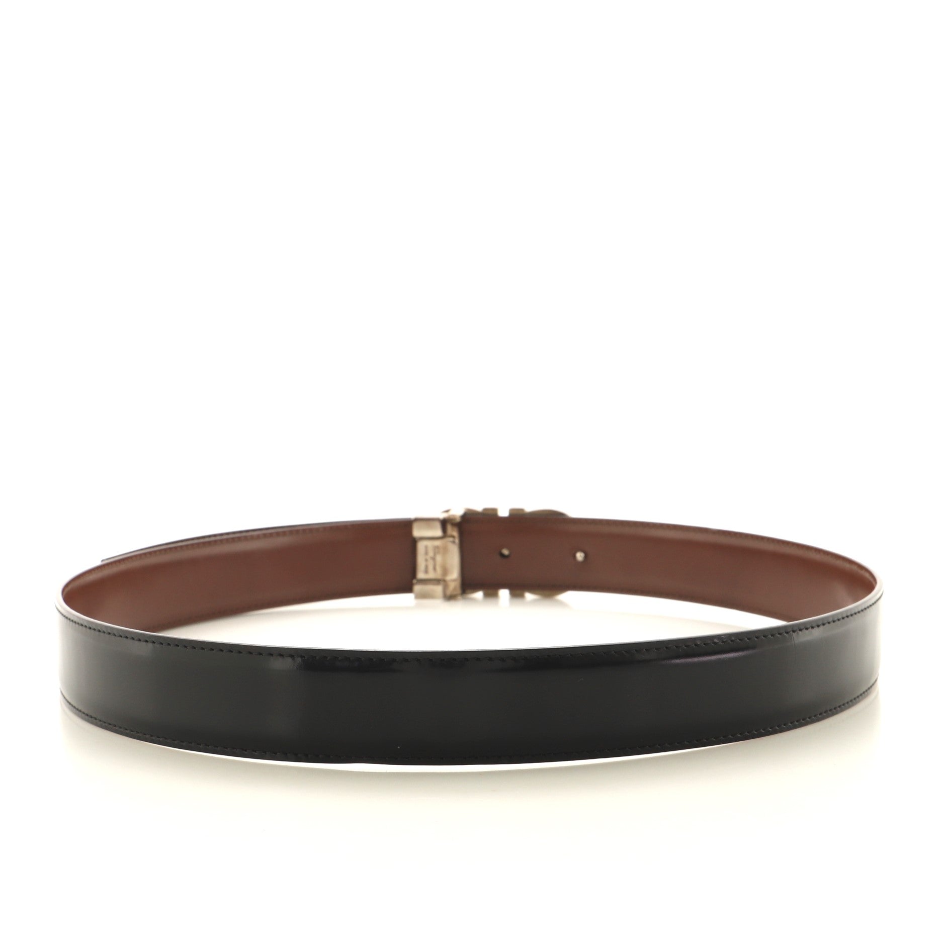 Gancini Belt Leather Medium 85