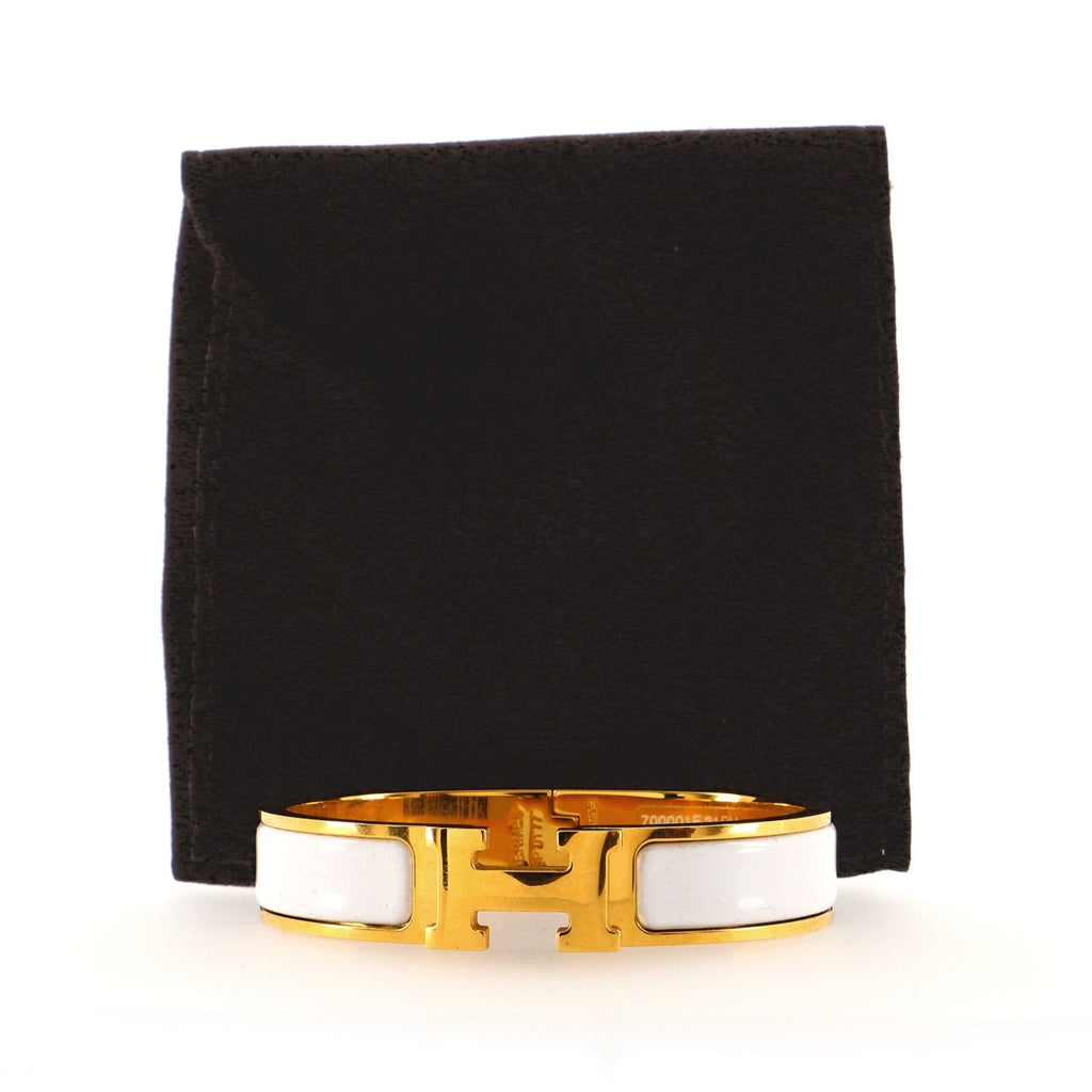 Clic H Bracelet Enamel Narrow