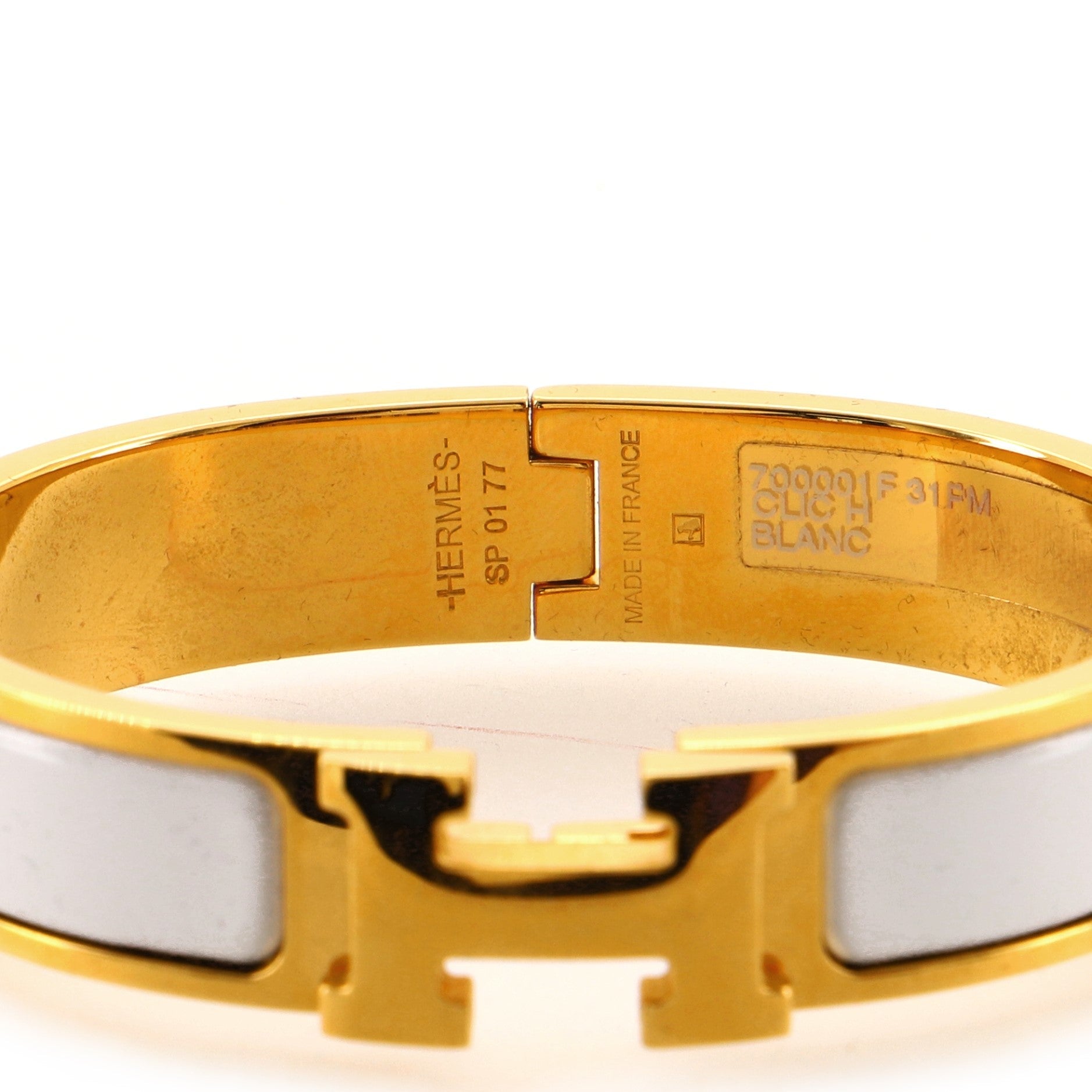 Clic H Bracelet Enamel Narrow